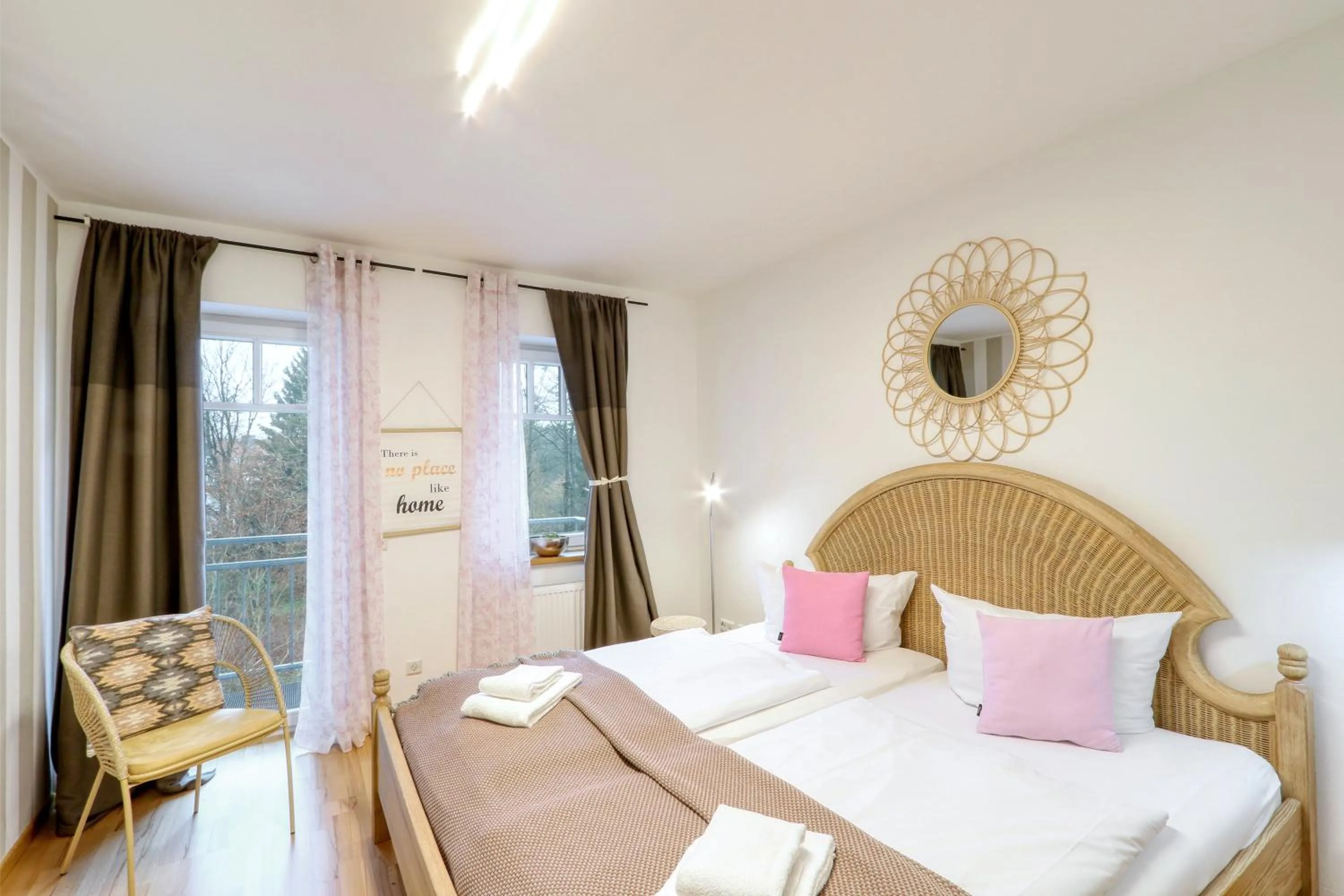 Bedroom, Bed in Harz-Urlaubs-Alm Hotel & Ferienhäuser