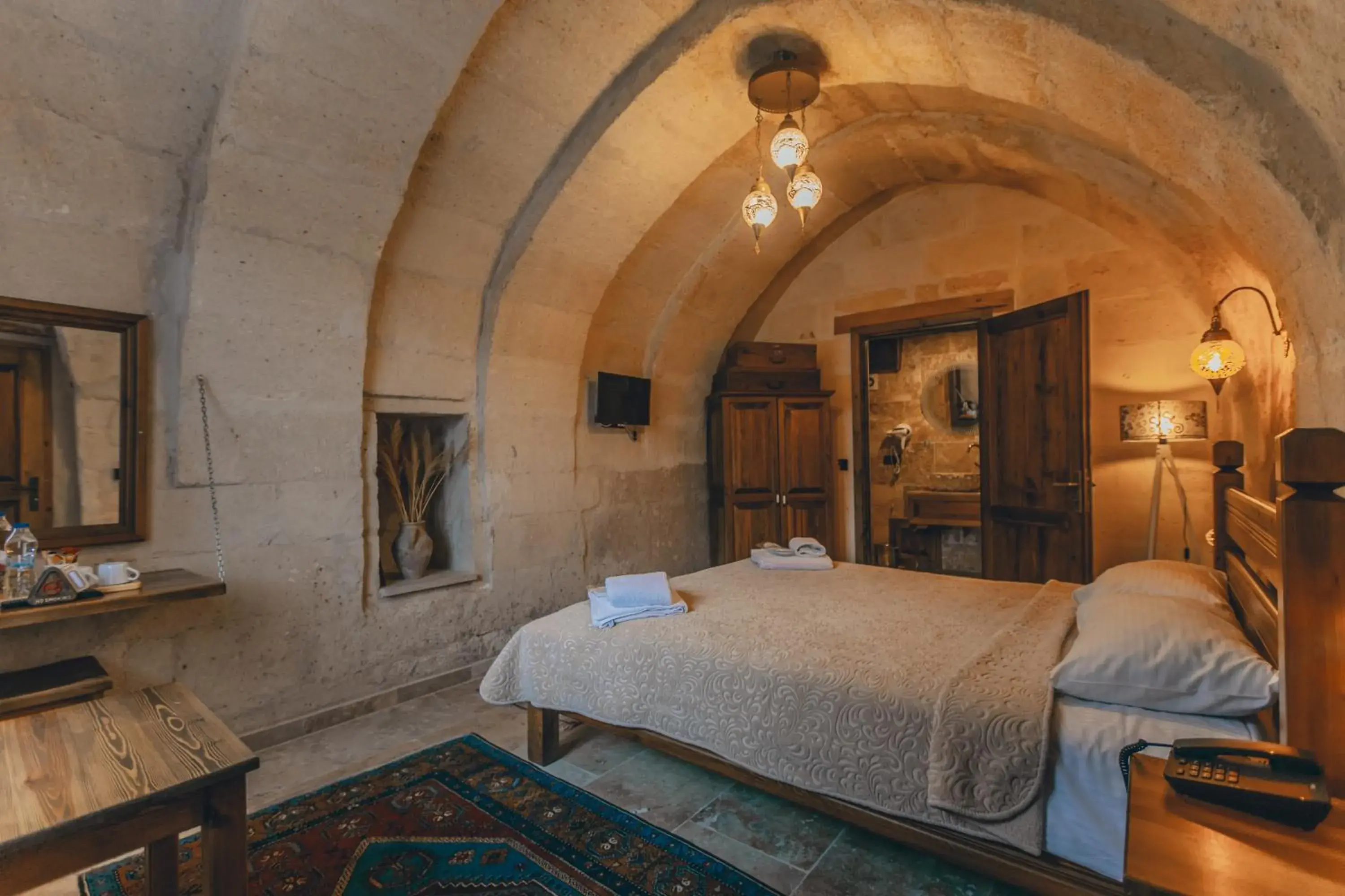 Economy Double Room in Zula Cave House Economy Double Room in Zula Cave House