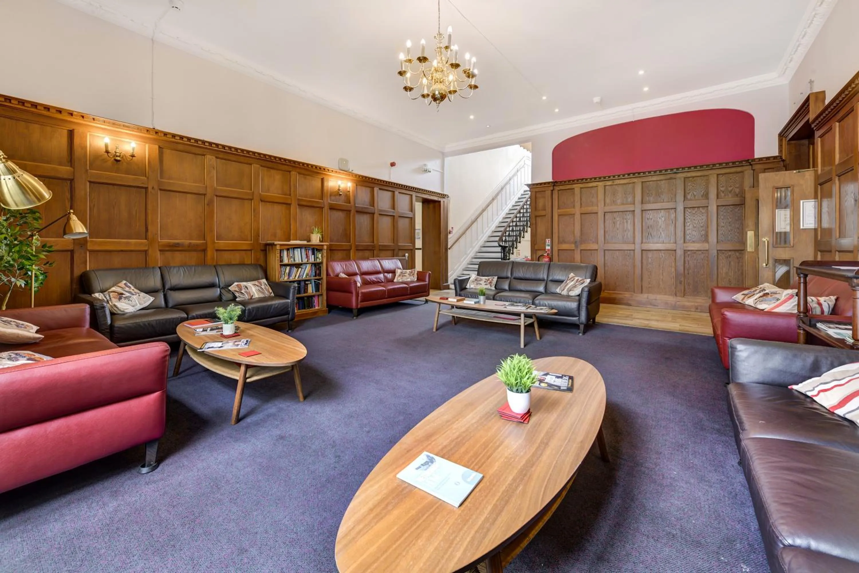 Living room in Lee Abbey London