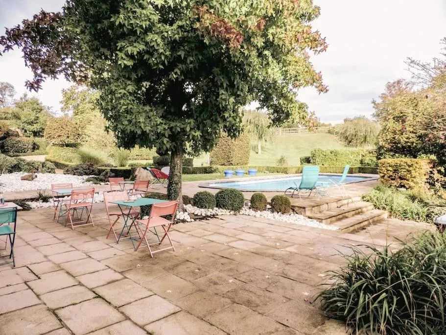 Patio in Au bout de mes rêves