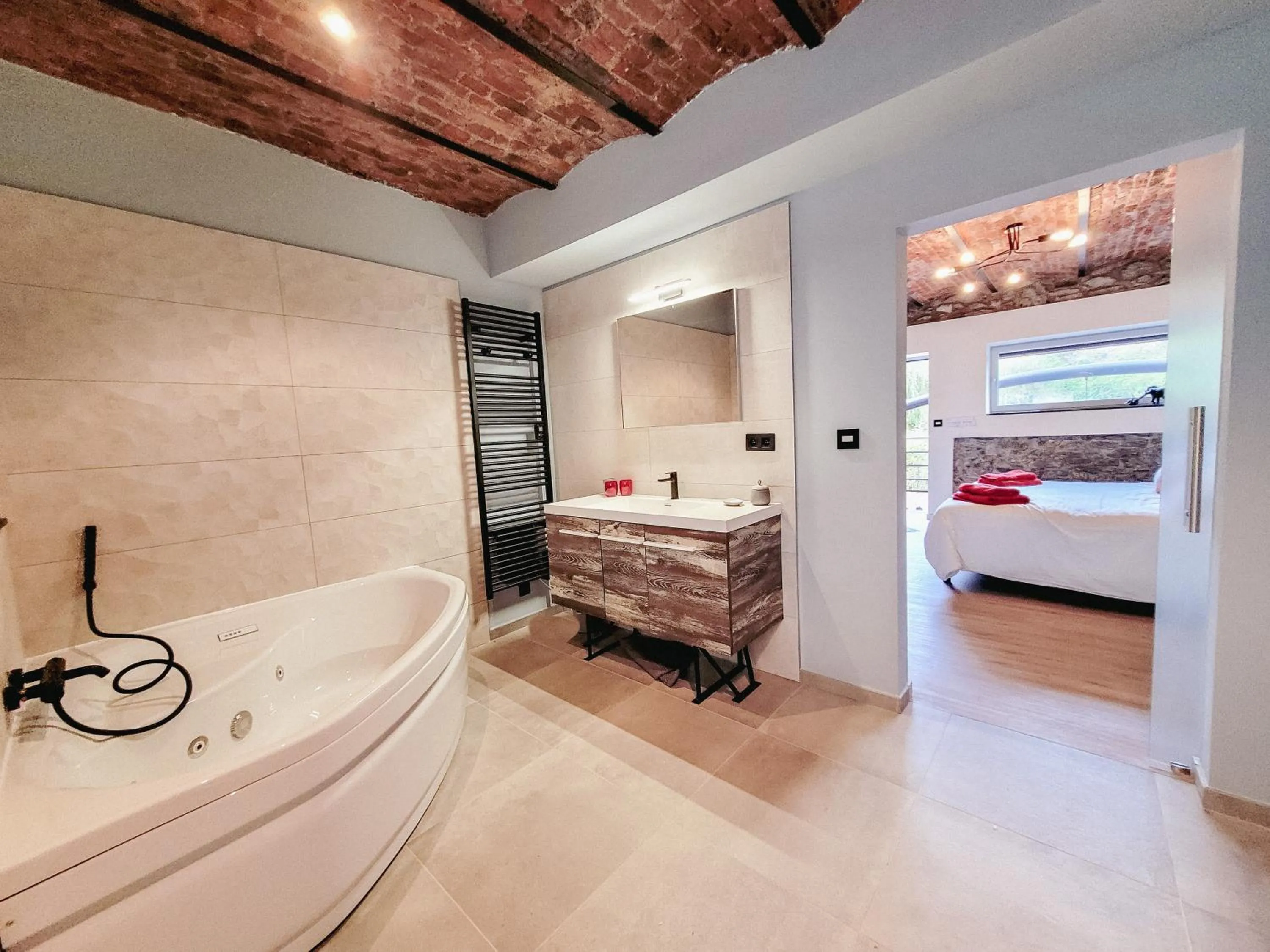 Bed in Au bout de mes rêves