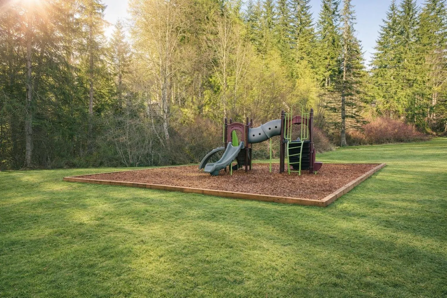 Children play ground in Kelton's Cabin