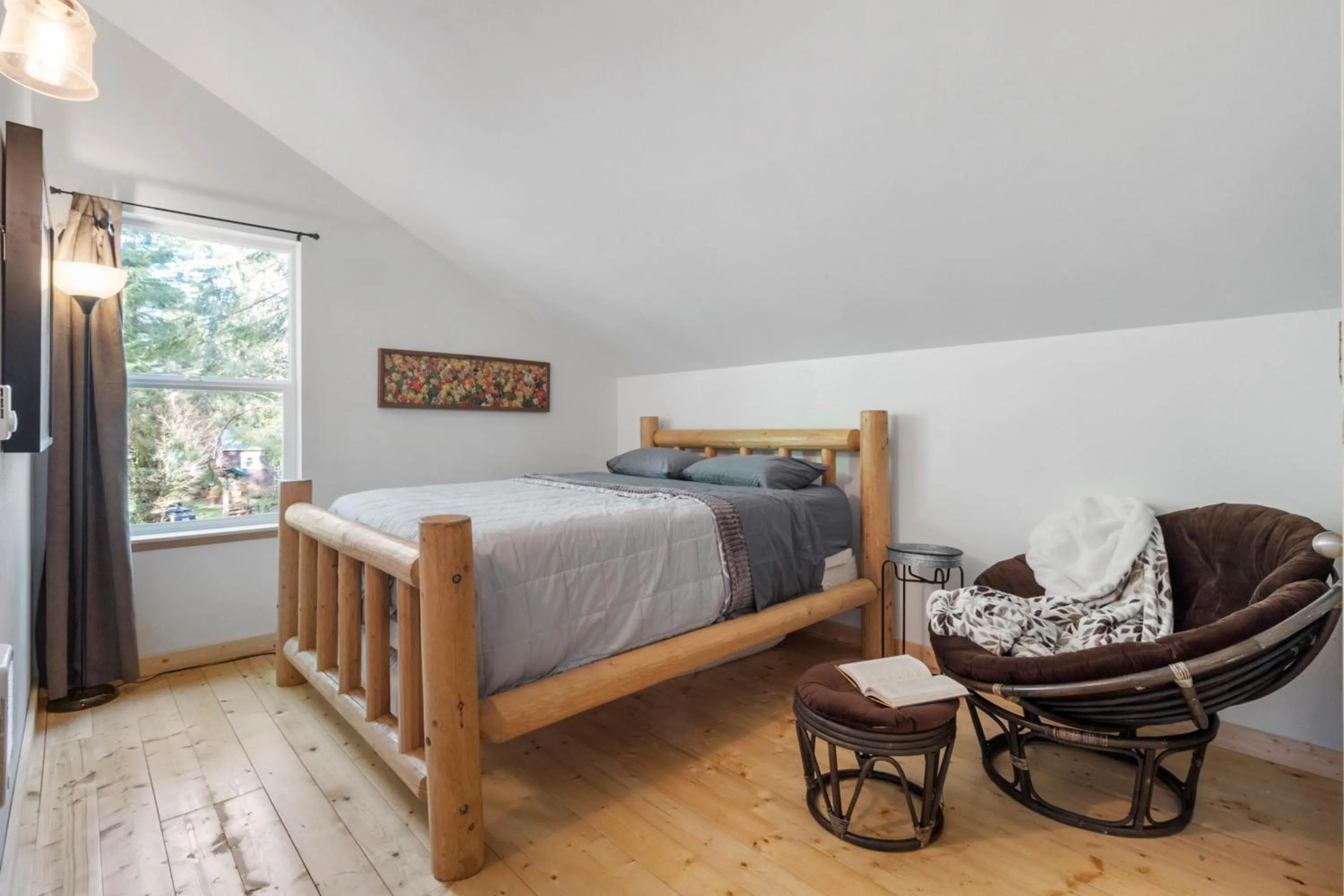 Bed in Kelton's Cabin