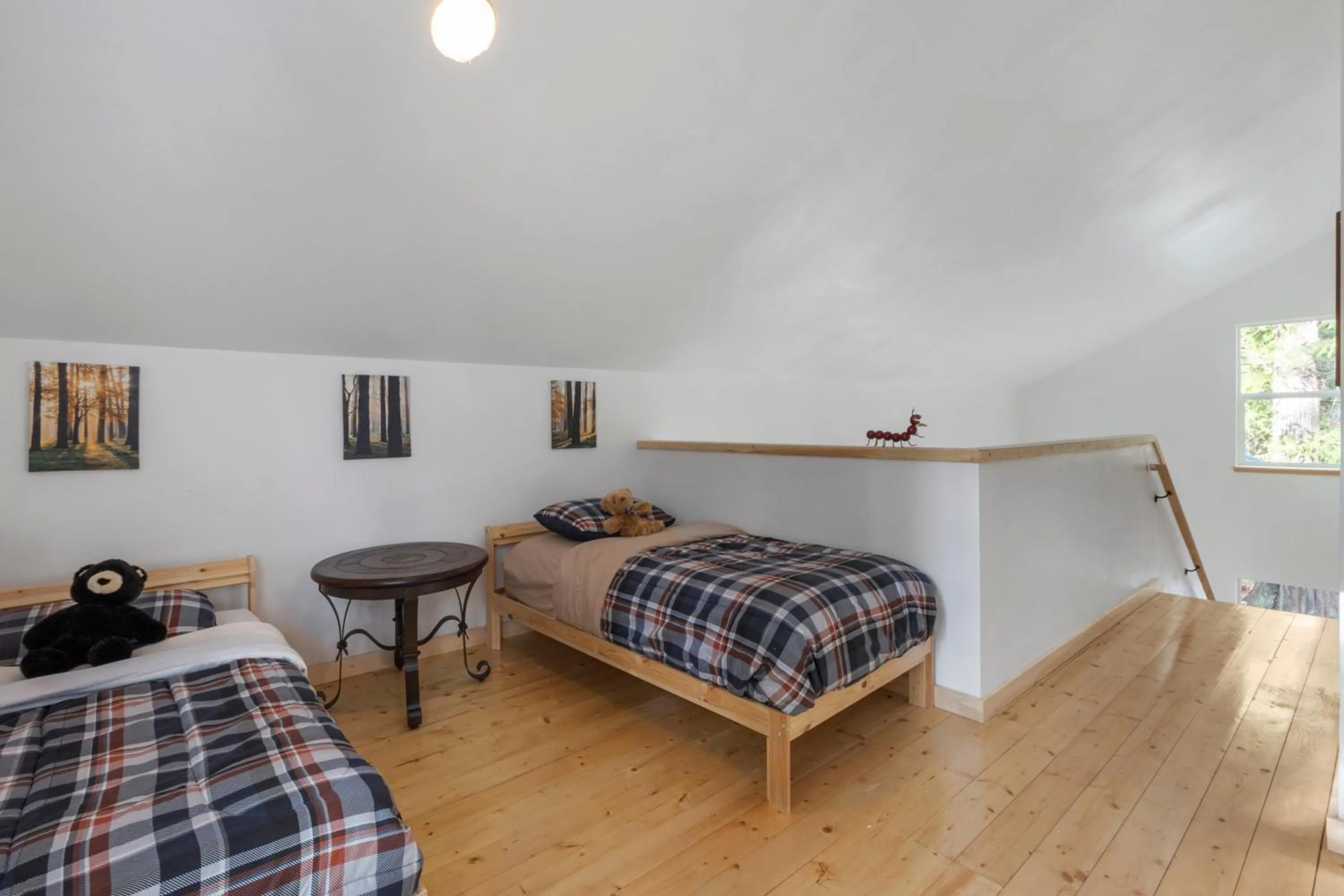 Bed in Kelton's Cabin