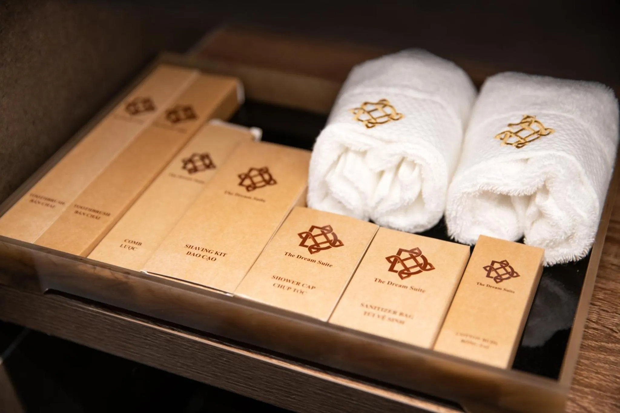 hair dresser in The Dream Suite