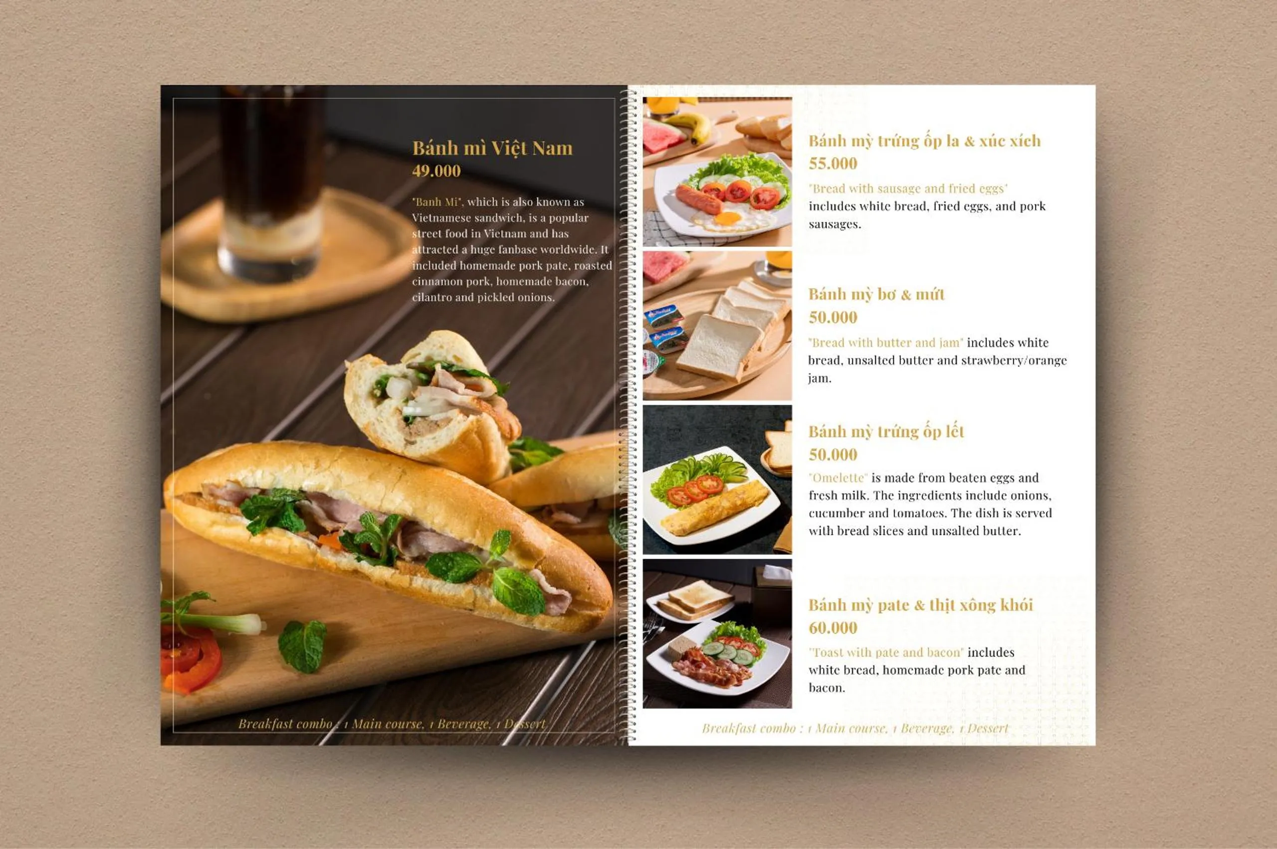 Food in The Dream Suite