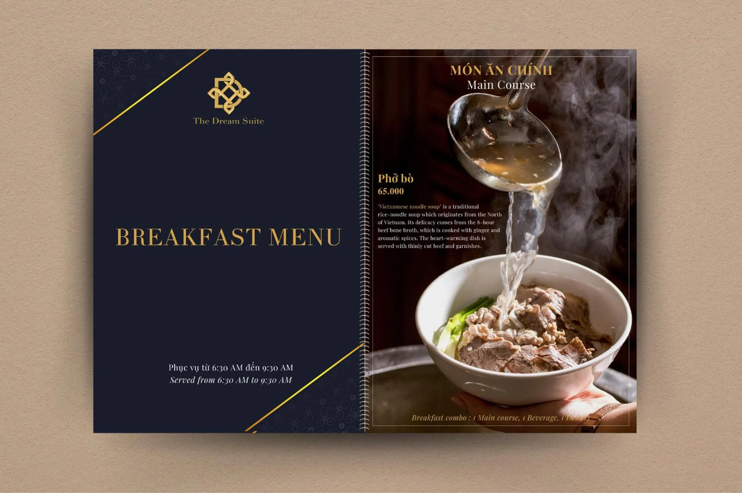 Food in The Dream Suite