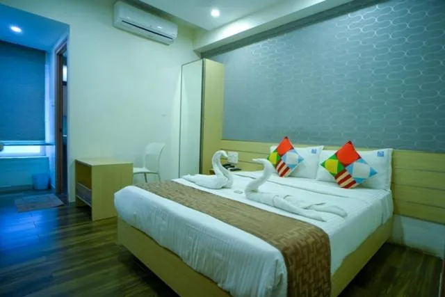 Bedroom, Bed in RAAJ PEARL