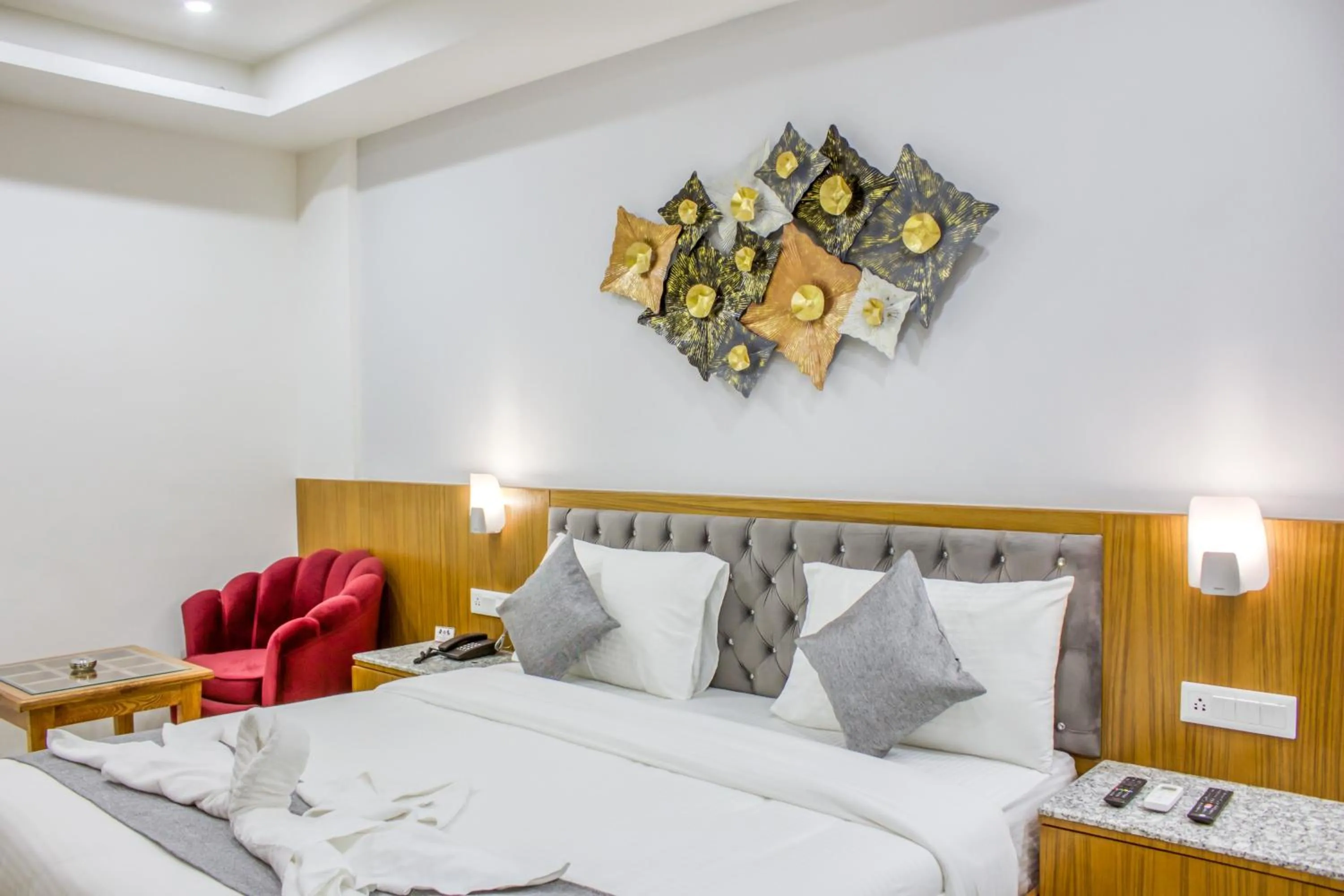 Bed in Zip By Spree Hotels Grand Legacy Prime