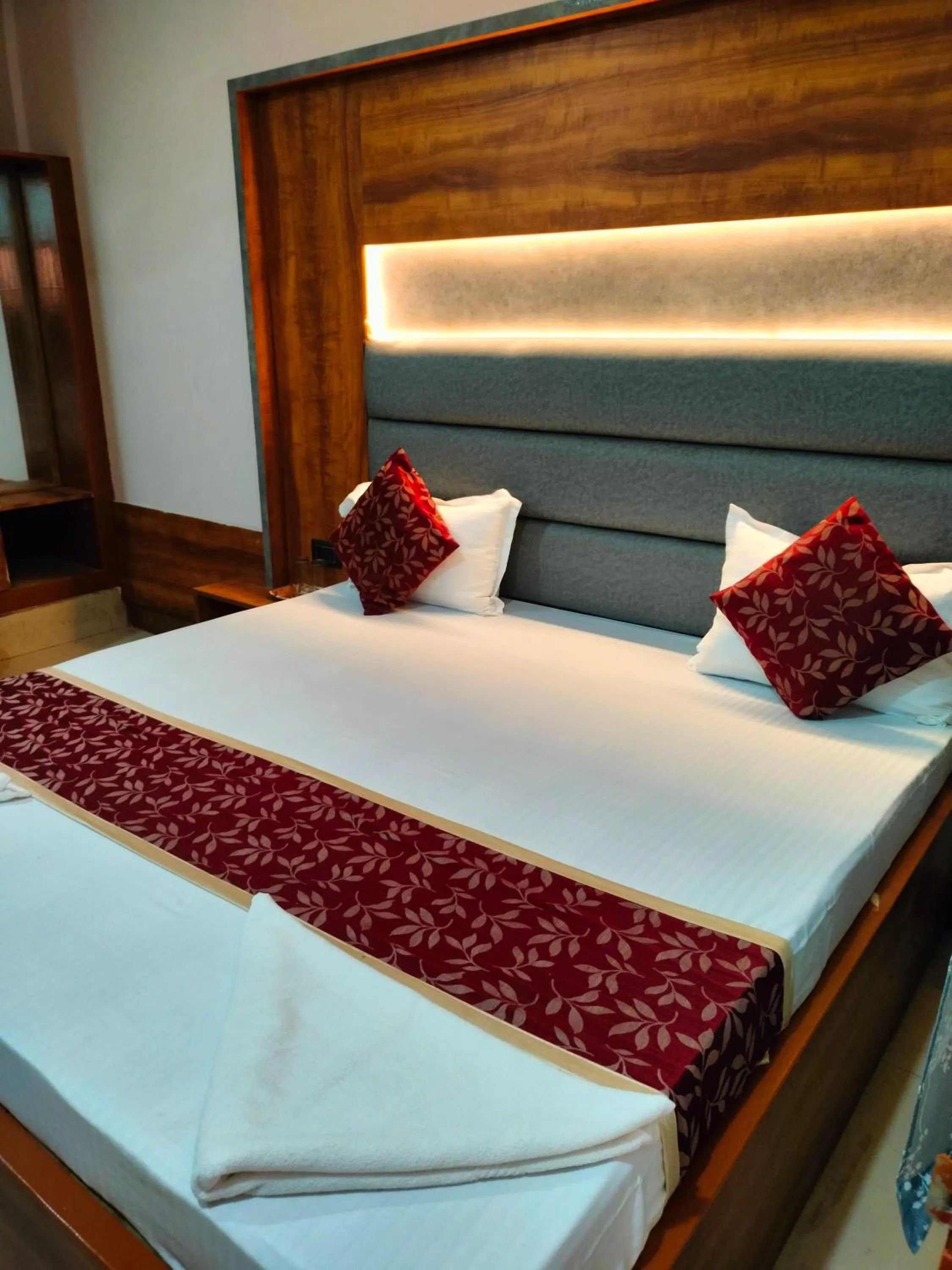 Bed in Hotel City Park