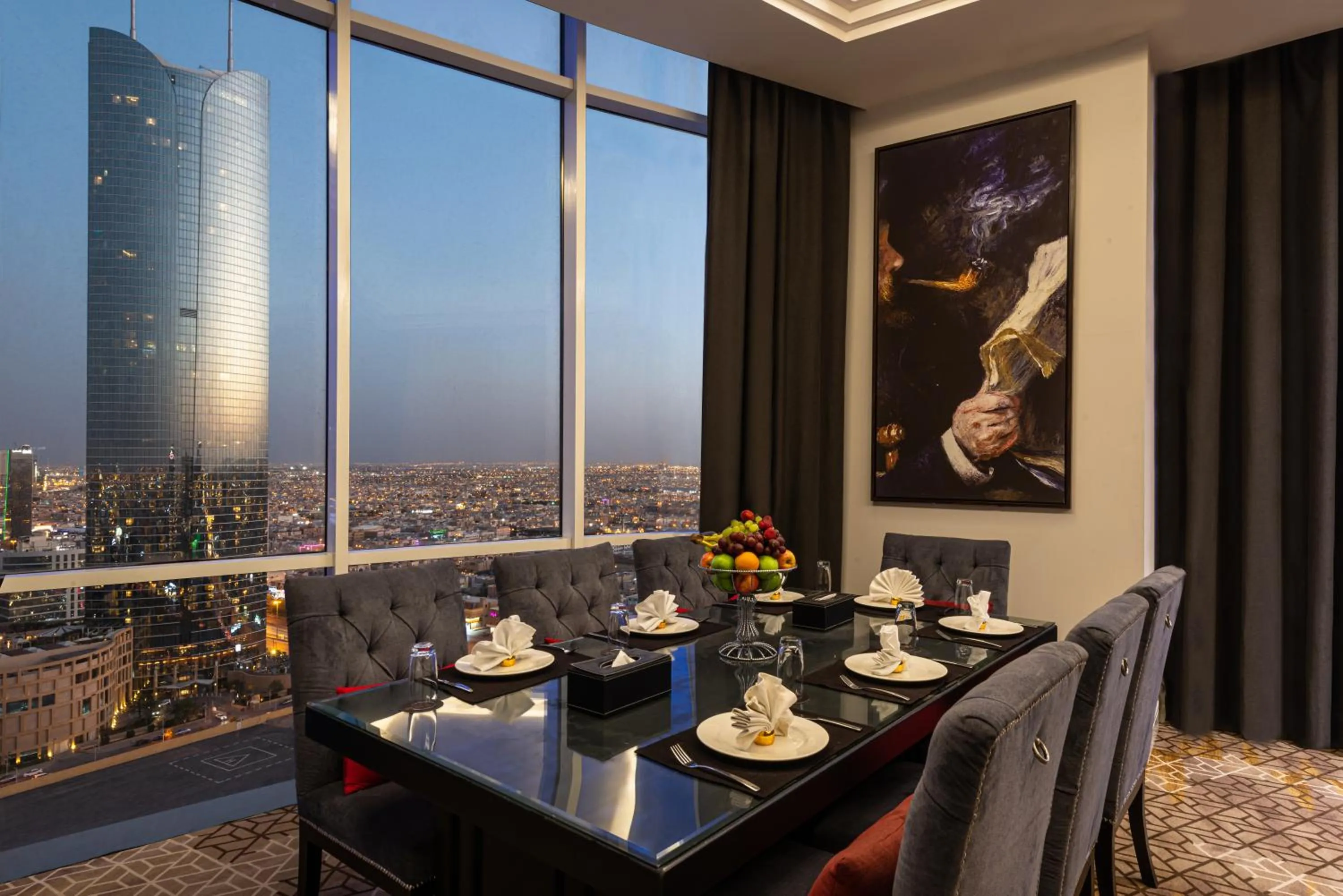 Dining area in HDB Al Sahafa