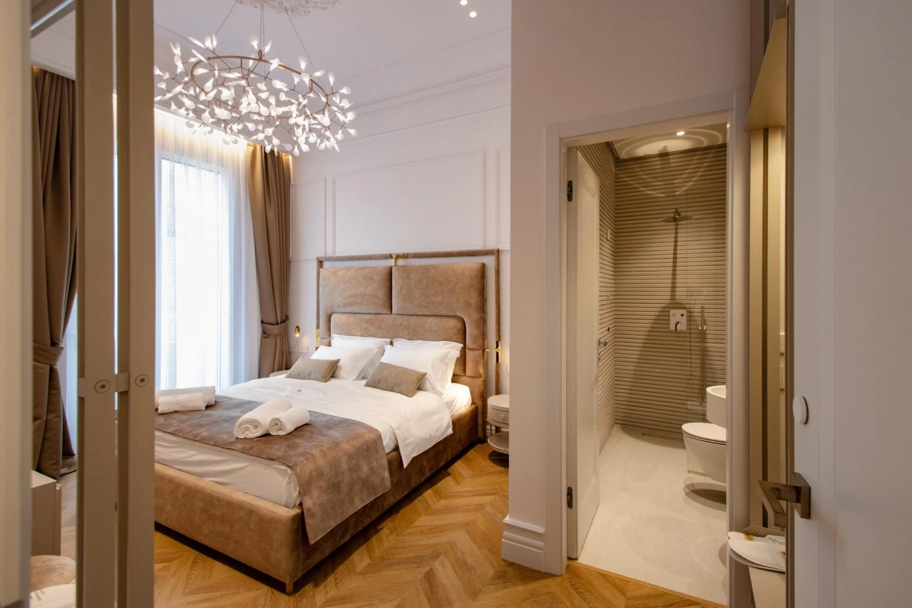 Bedroom, Bed in The Crown Boutique Hotel & SPA