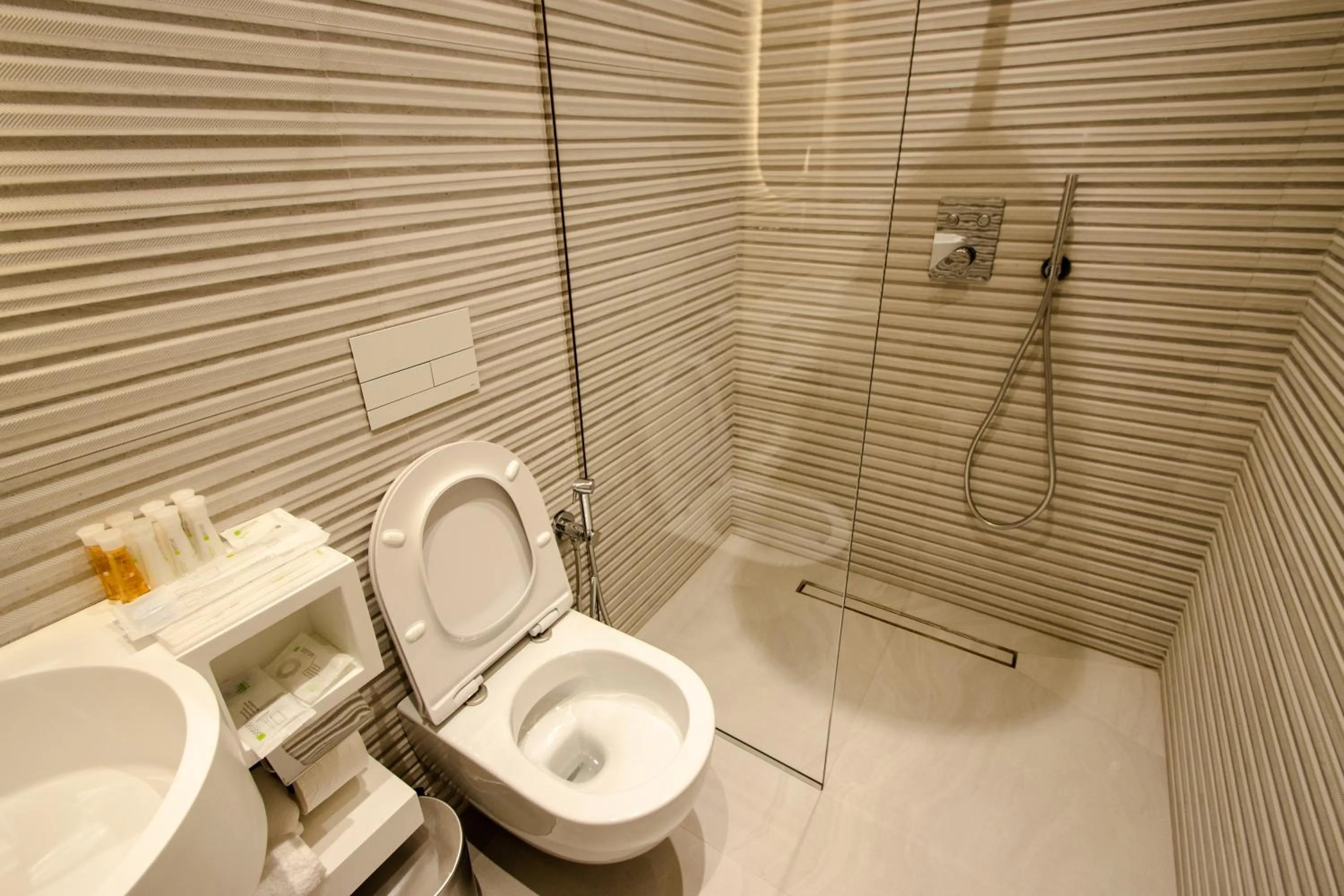 Bathroom in The Crown Boutique Hotel & SPA