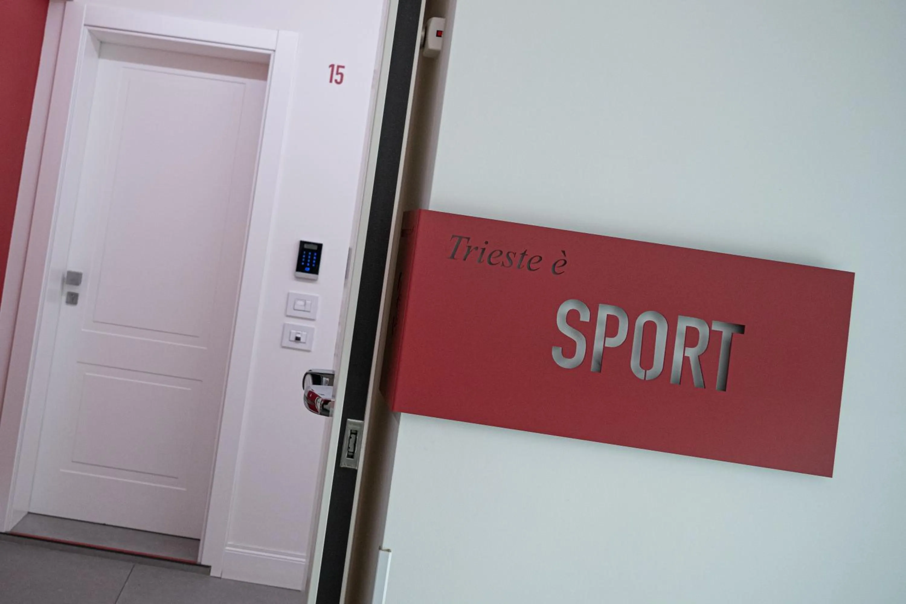 Decorative detail in City Gallery Apartments