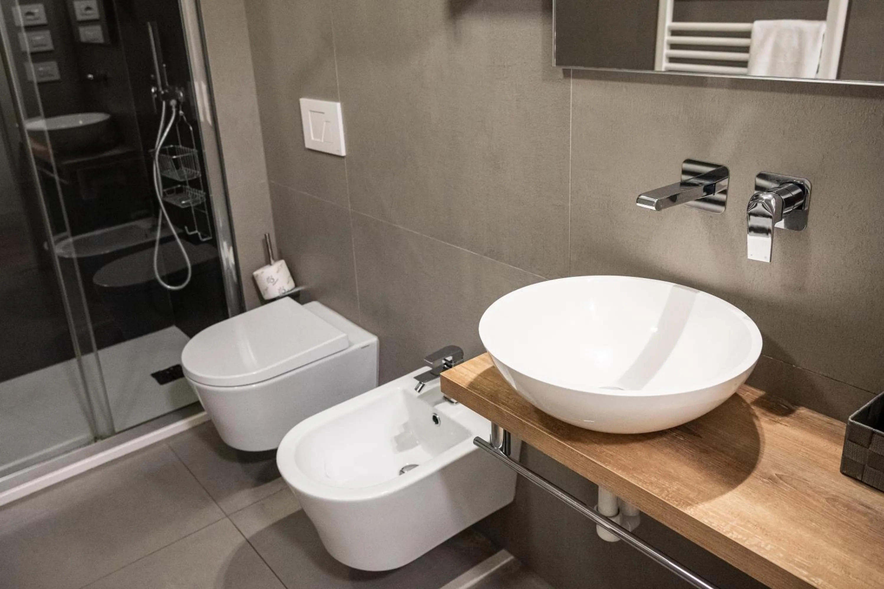 Toilet in City Gallery Apartments