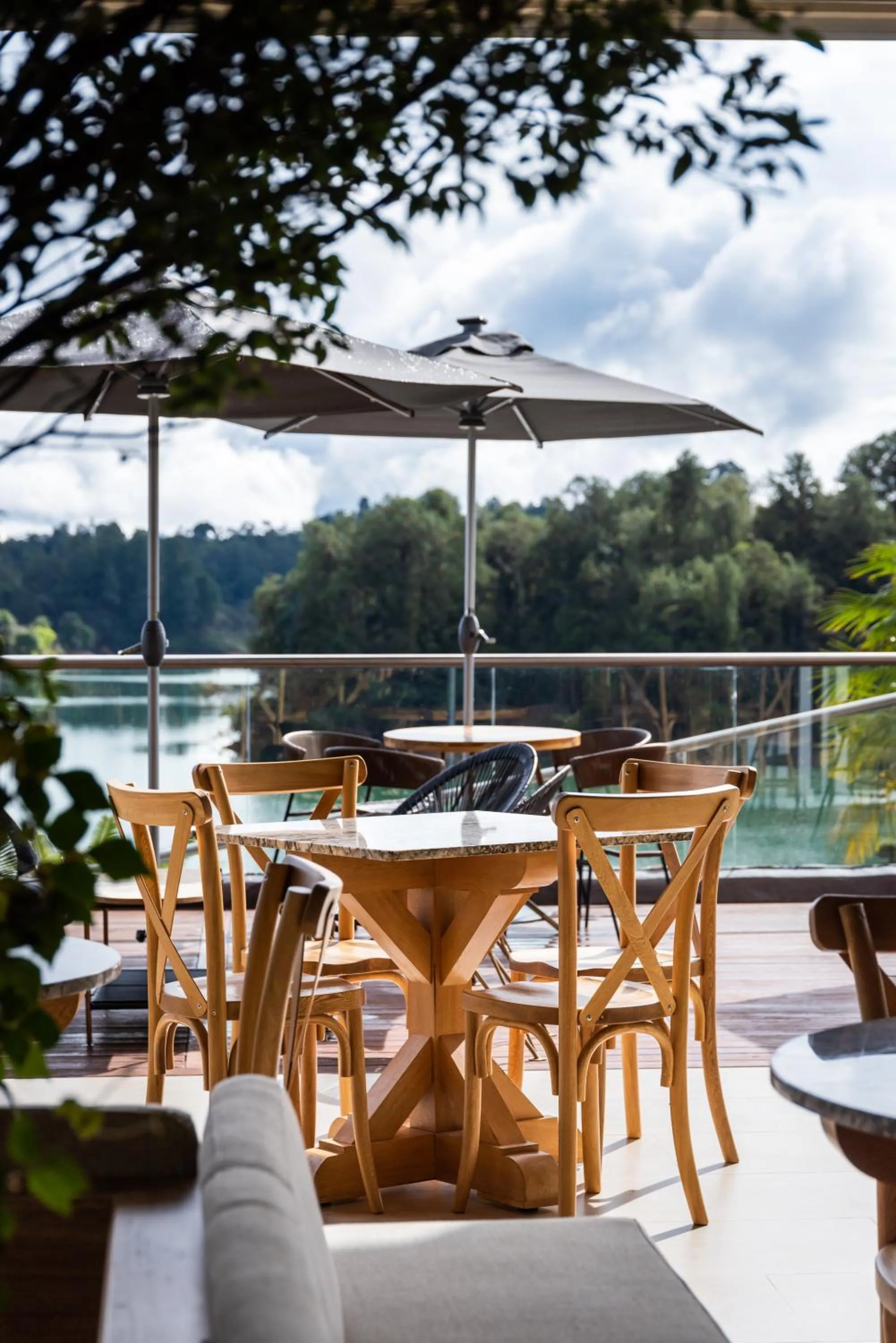 Lake view in Tau House