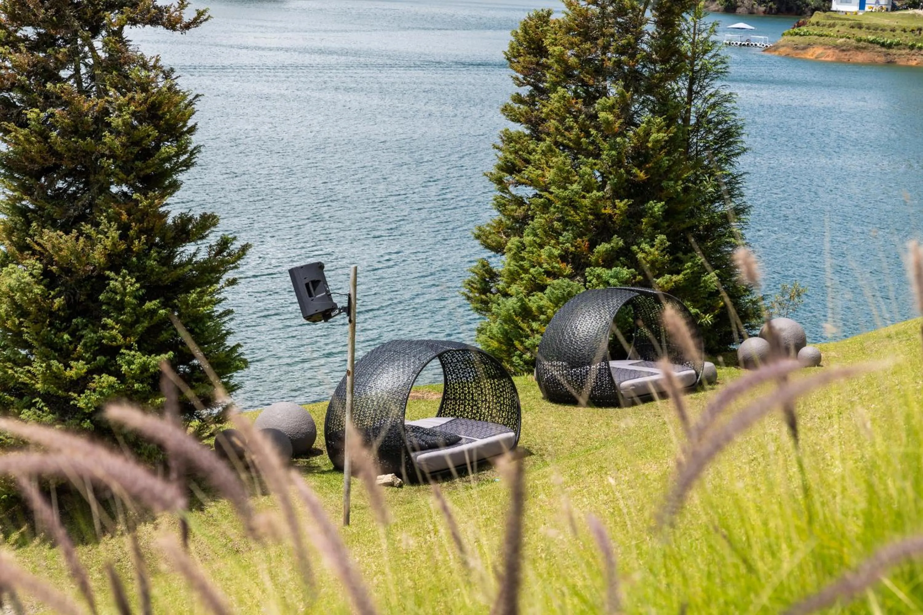 Lake view in Tau House