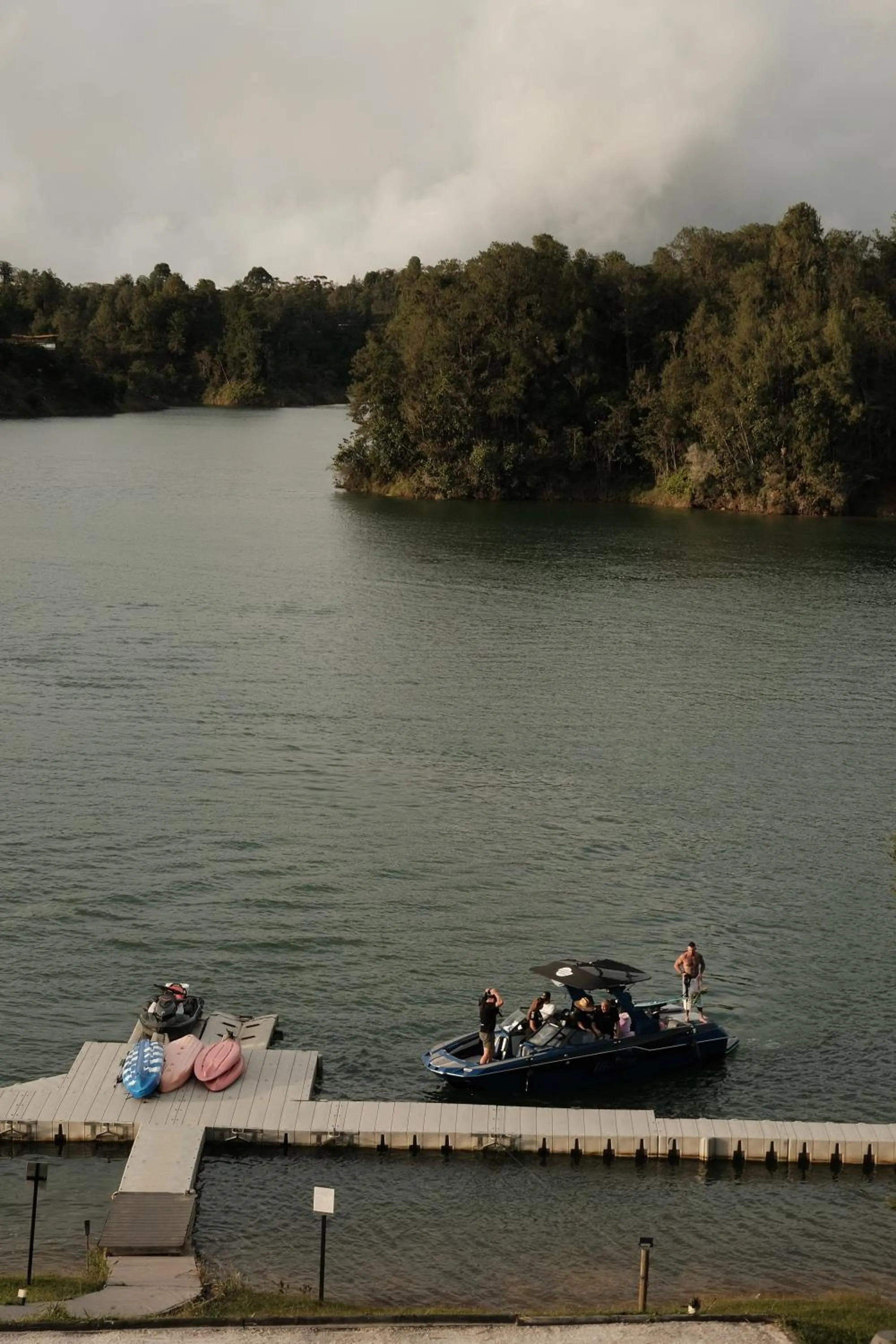 Lake view in Tau House