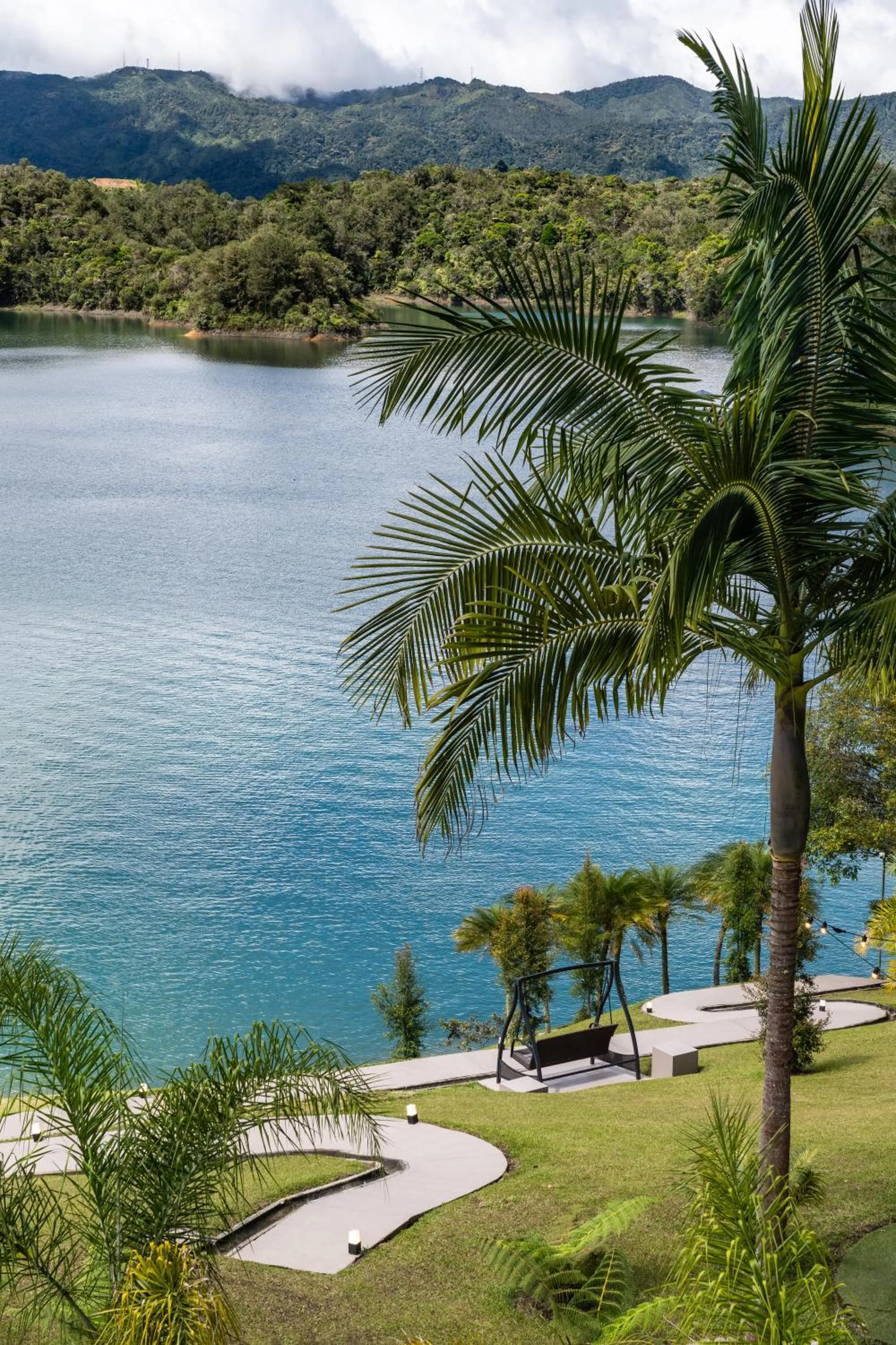 Natural landscape in Tau House