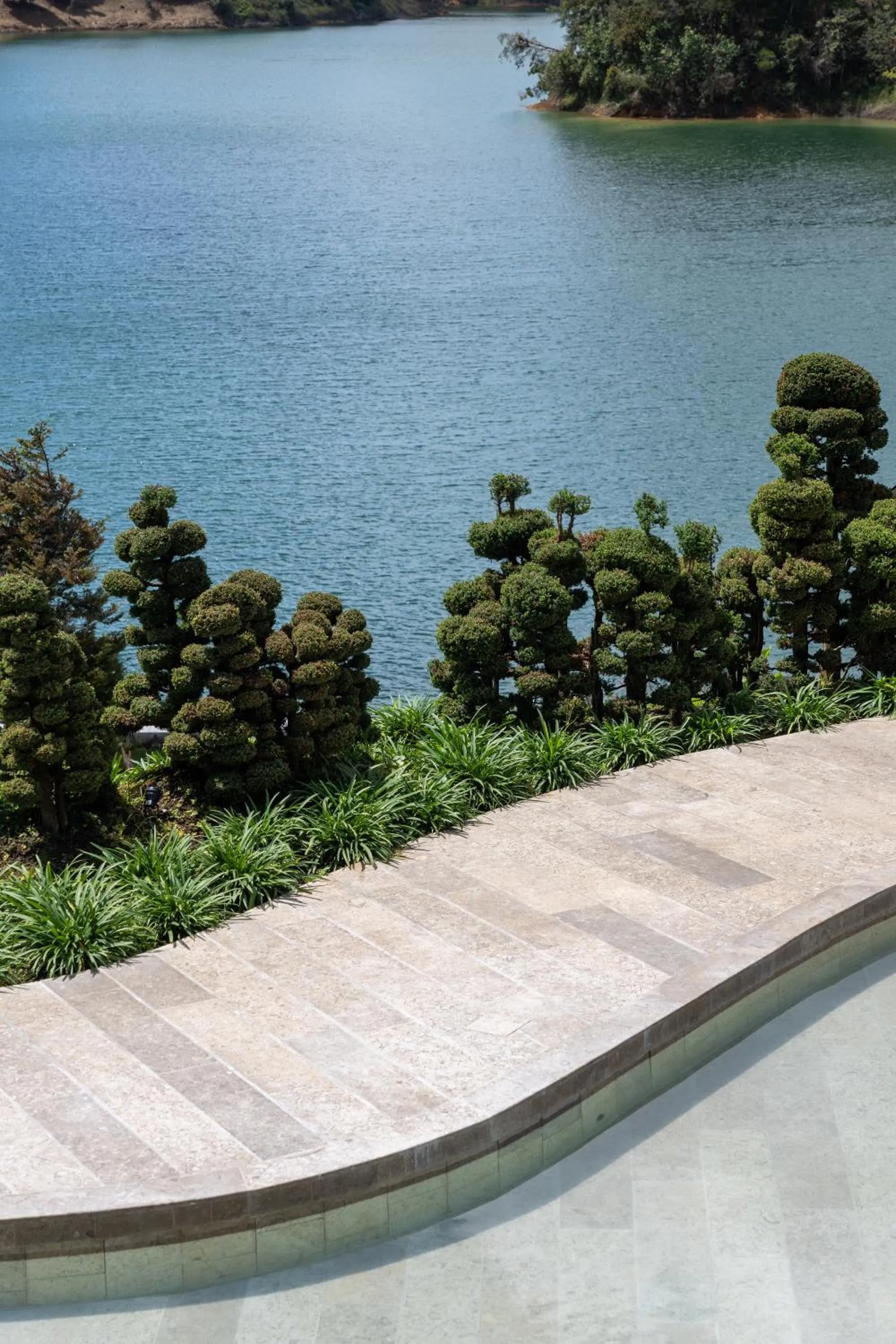 Lake view in Tau House