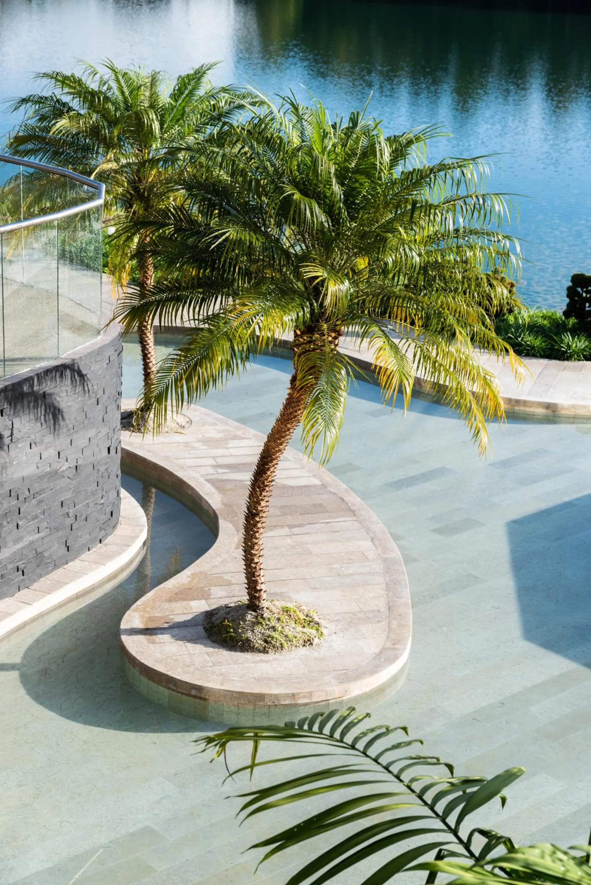 Natural landscape in Tau House