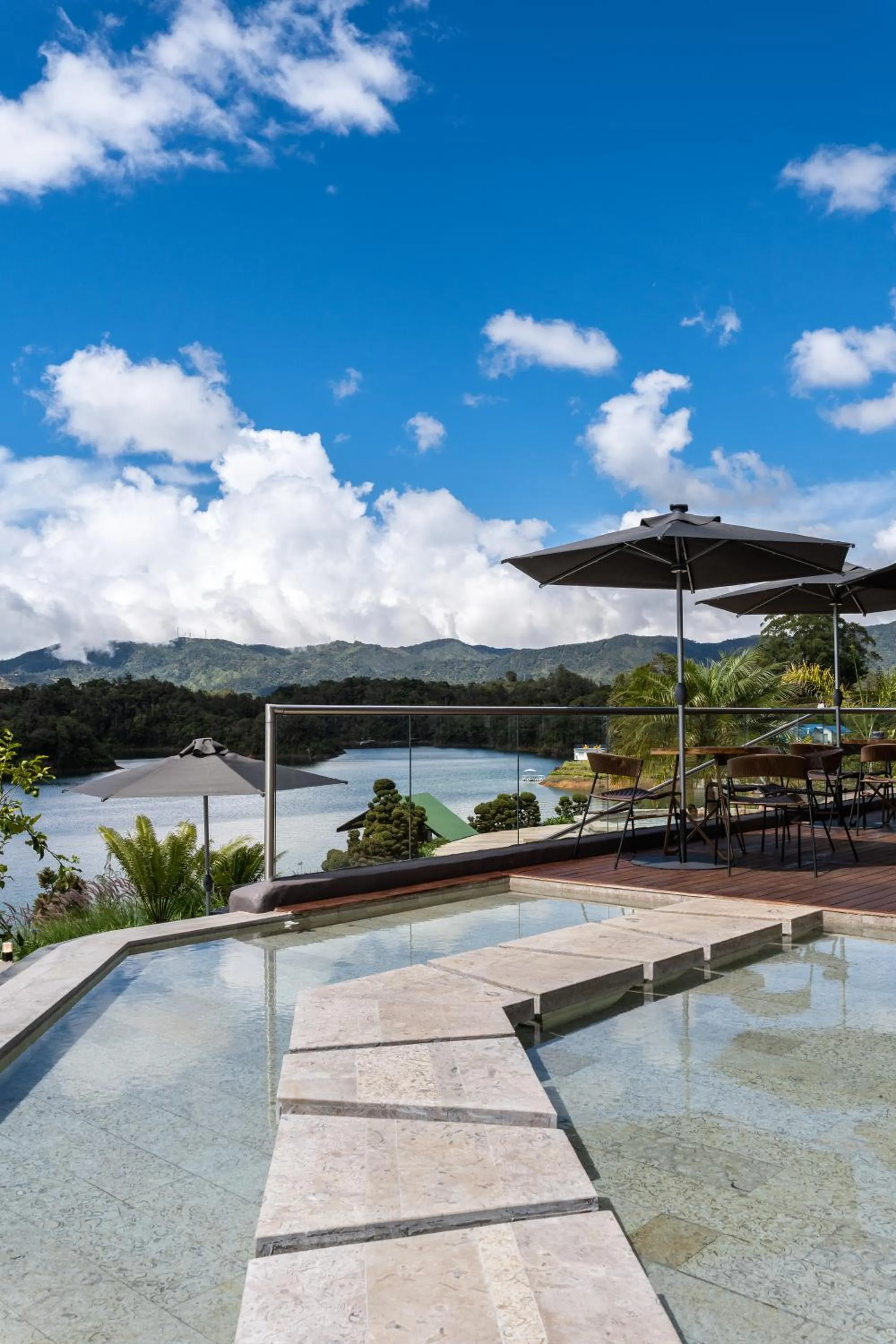 Natural landscape in Tau House