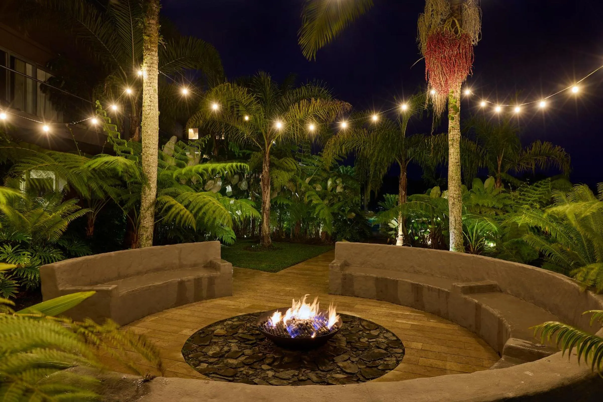 Natural landscape in Tau House