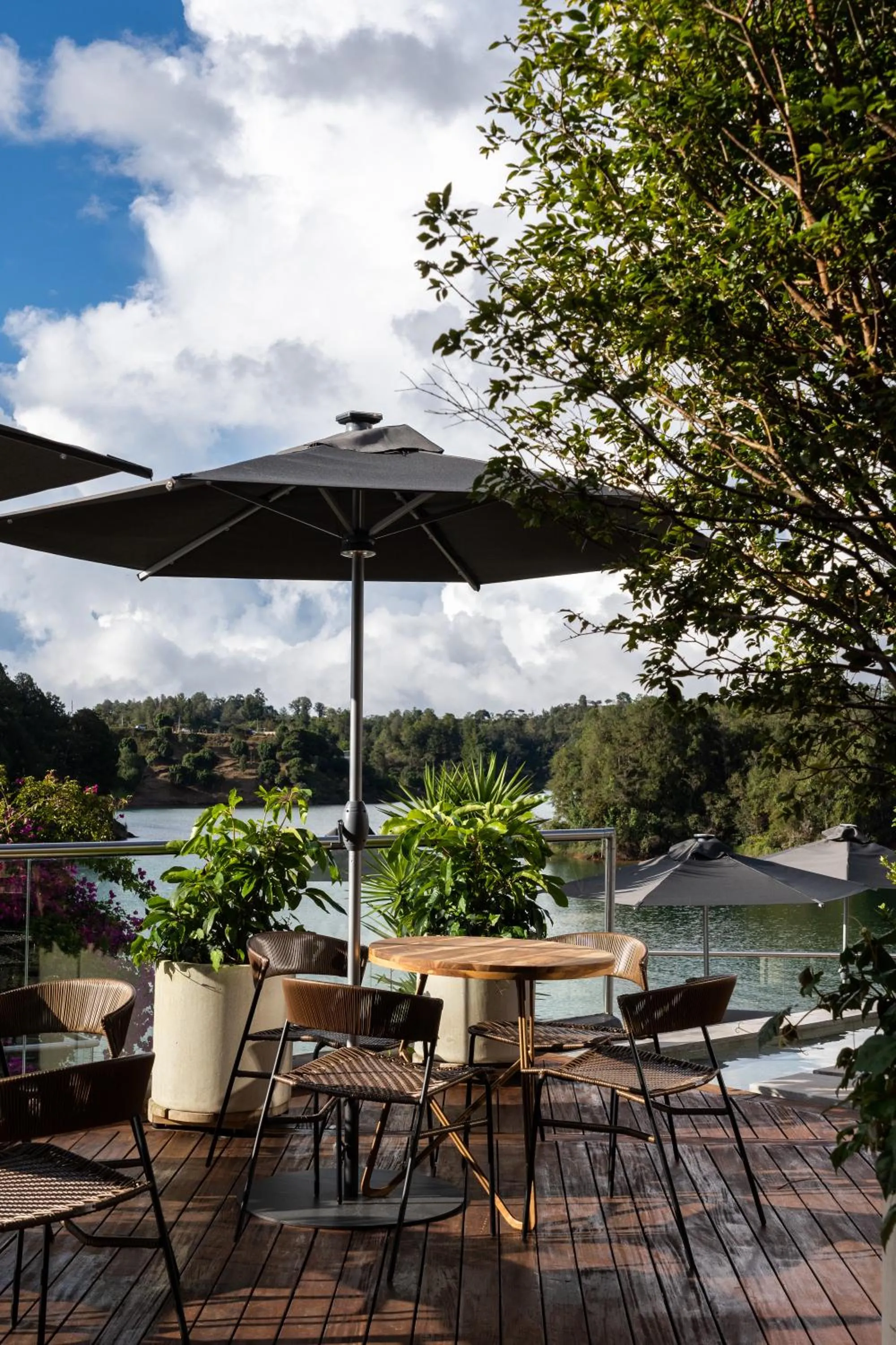 Lake view in Tau House