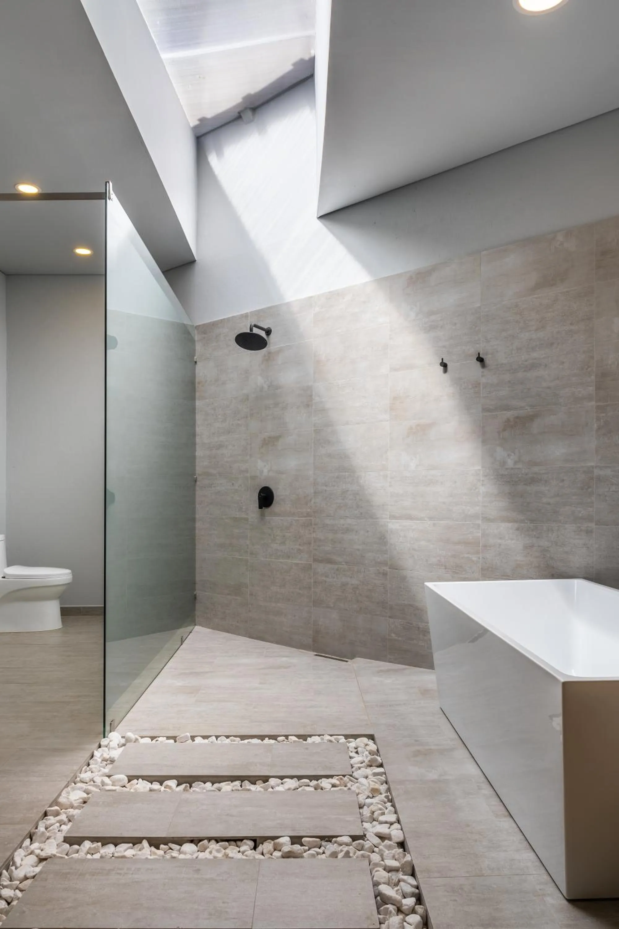 Bathroom in Tau House