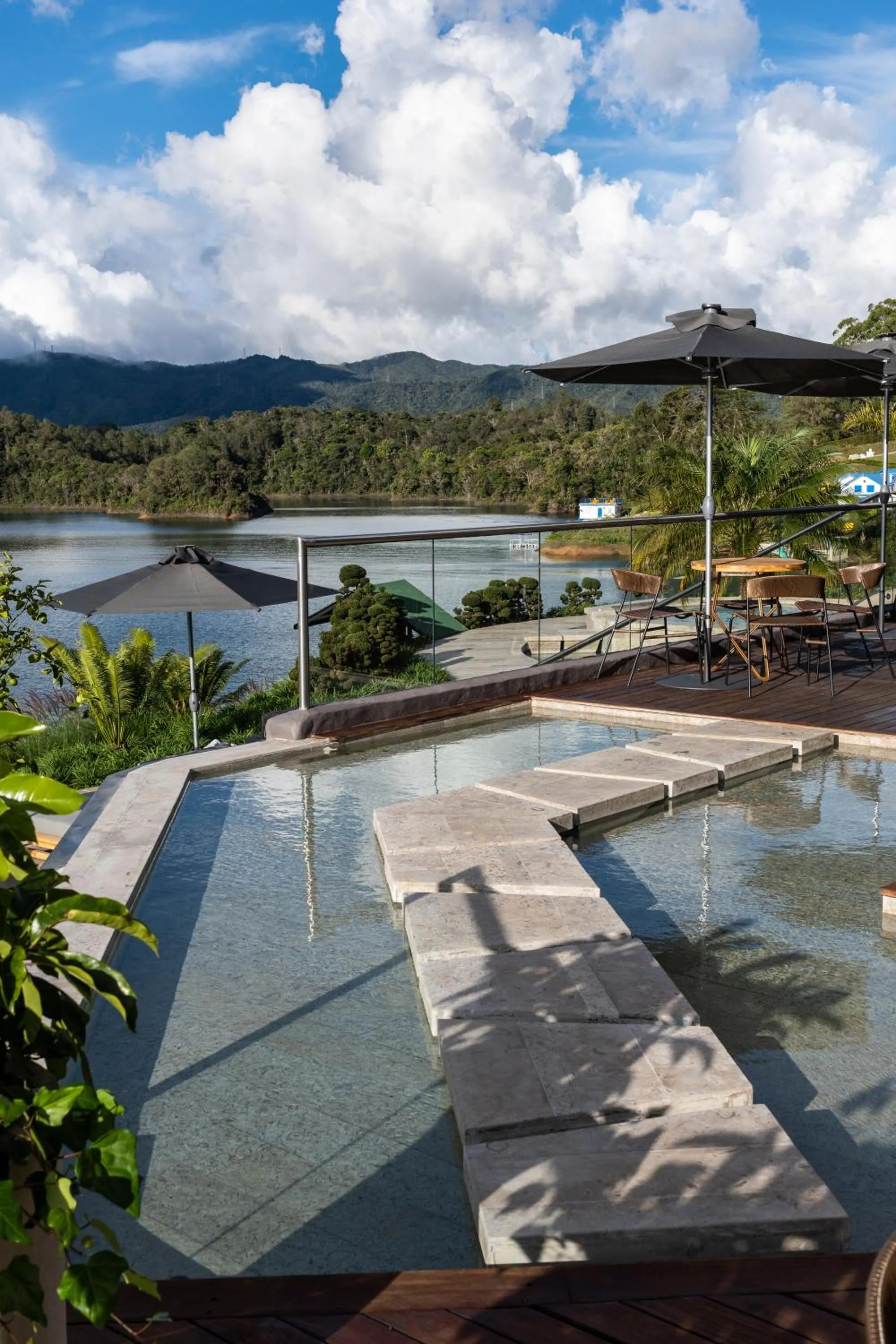 Lake view in Tau House