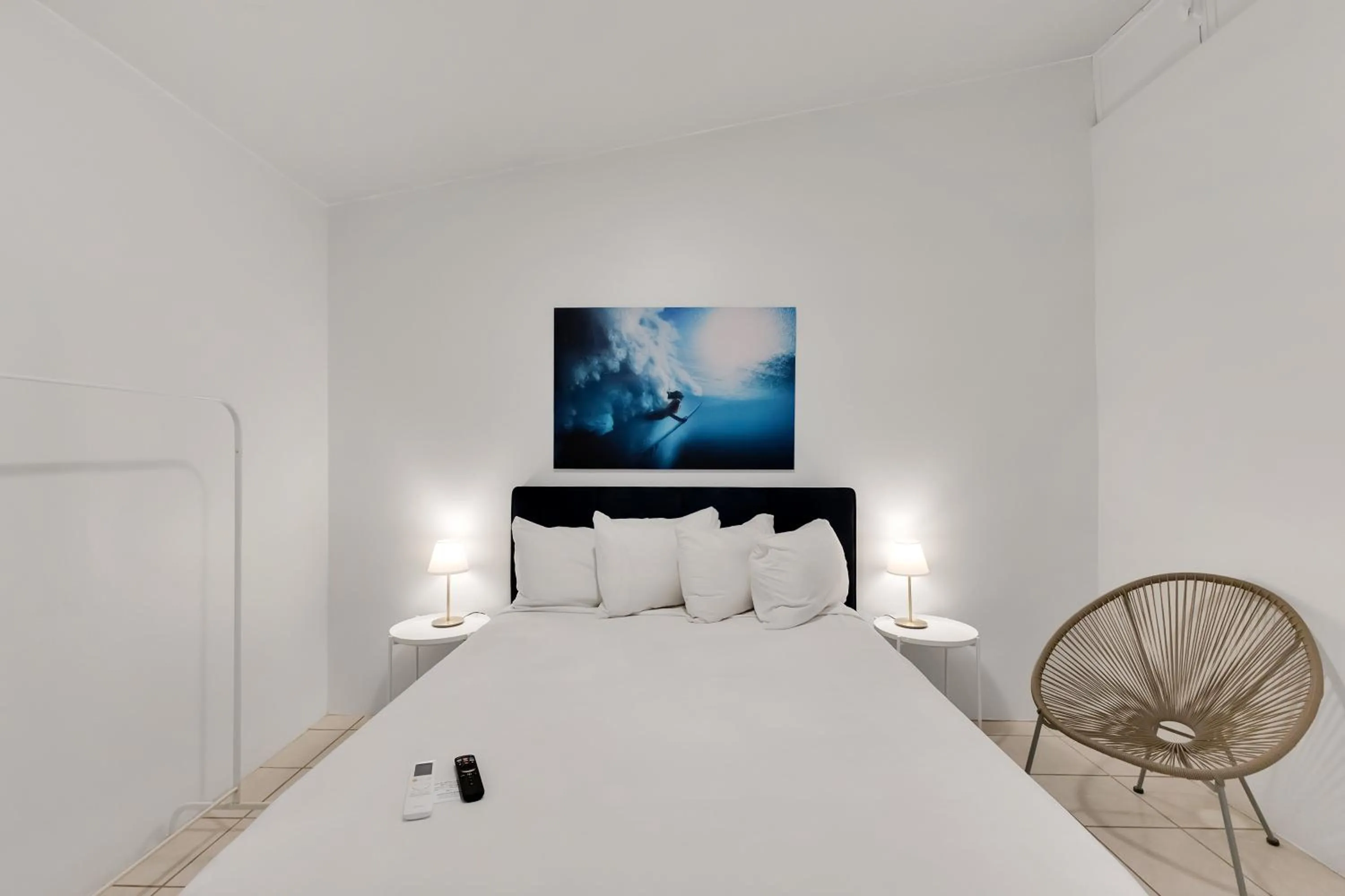 Bed in Bella Surf Inn