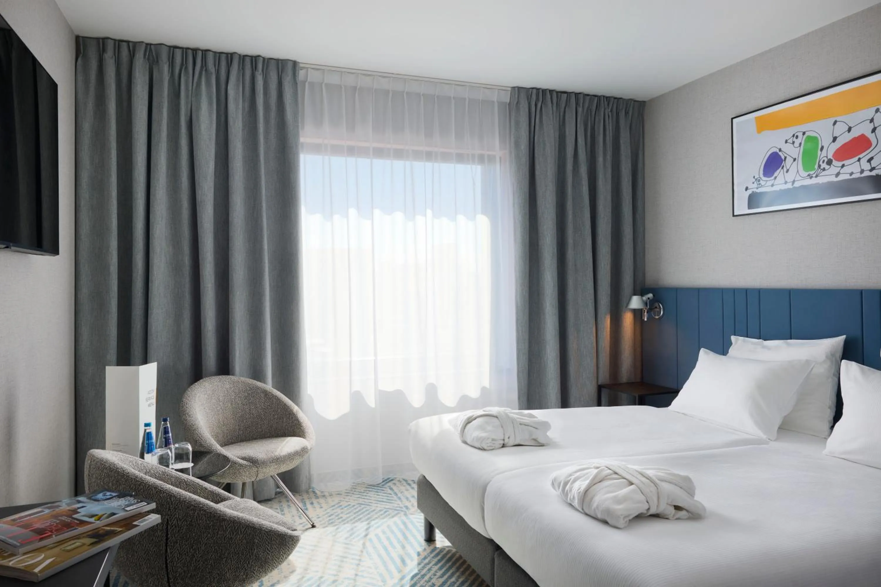 Photo of the whole room, Bed in Q Hotel Plus Wrocław