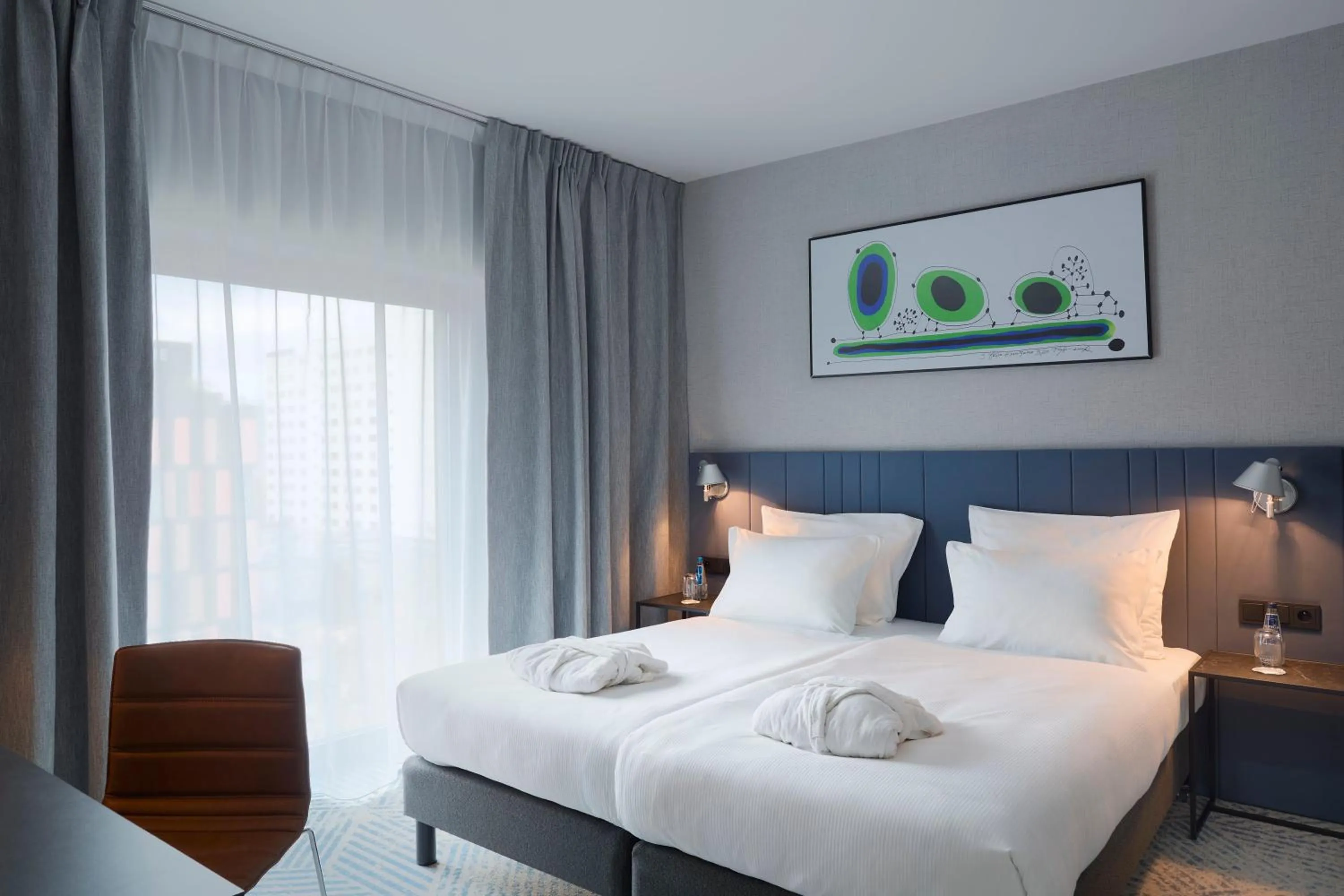 Photo of the whole room, Bed in Q Hotel Plus Wrocław