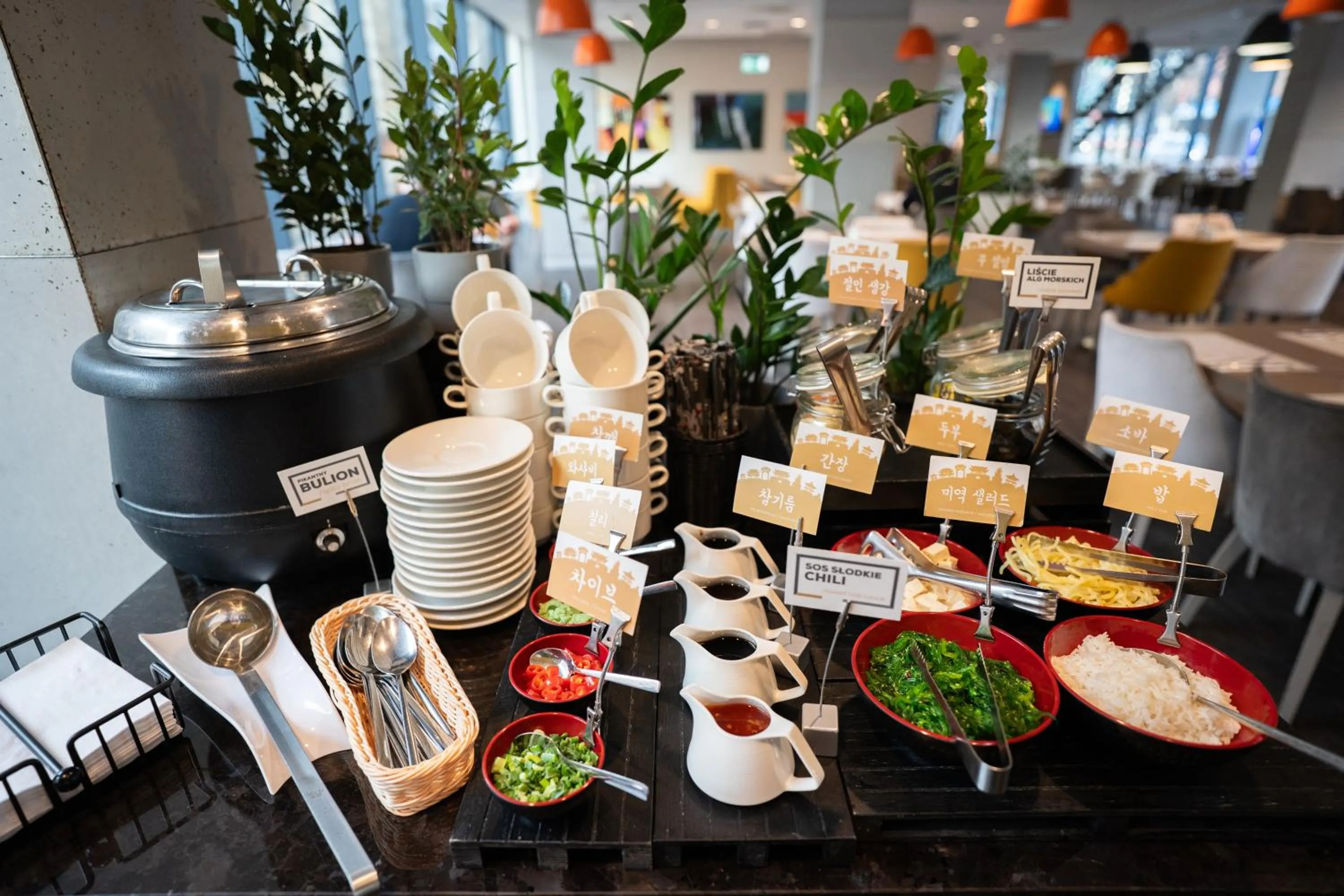 Breakfast in Q Hotel Plus Wrocław