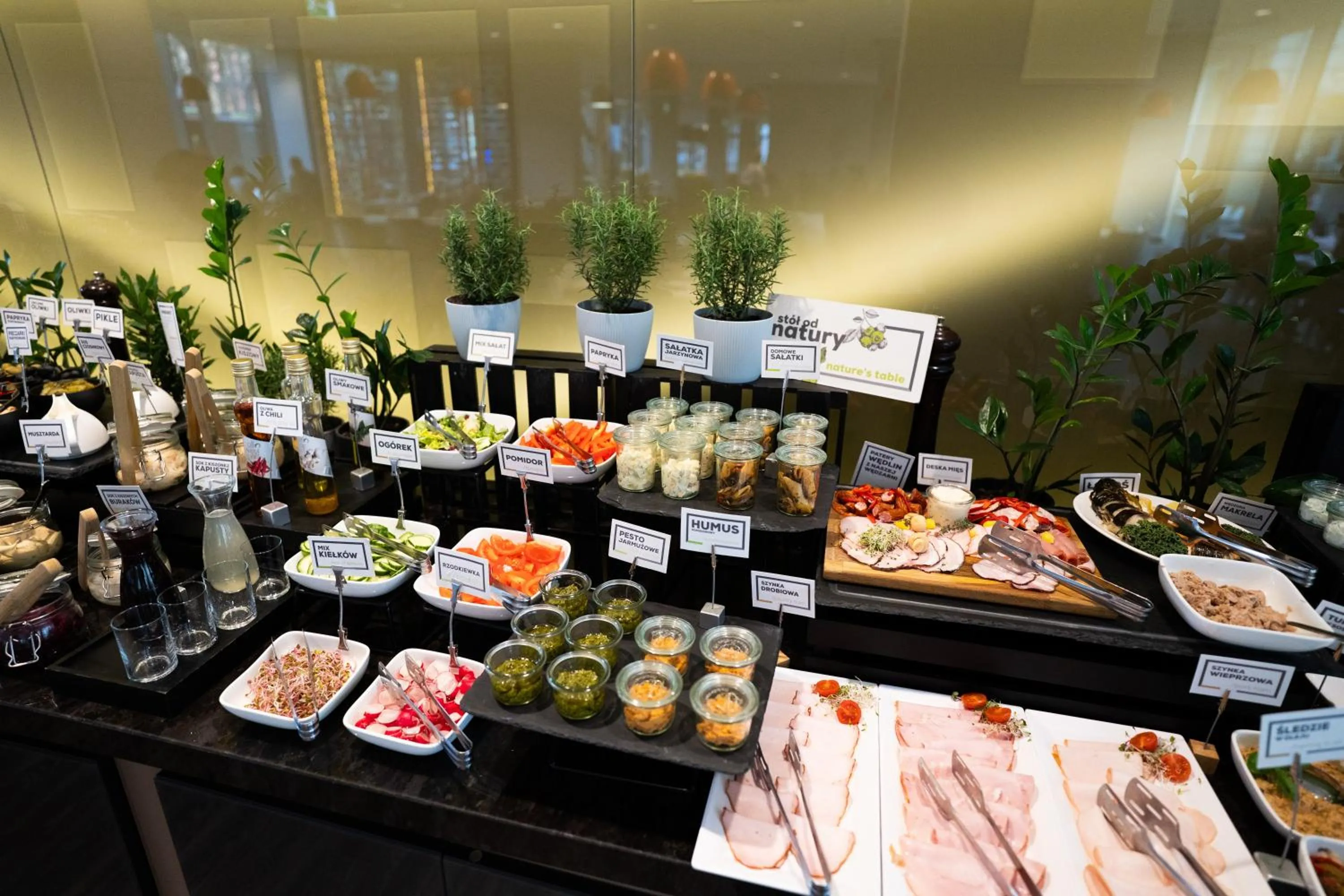 Buffet breakfast in Q Hotel Plus Wrocław