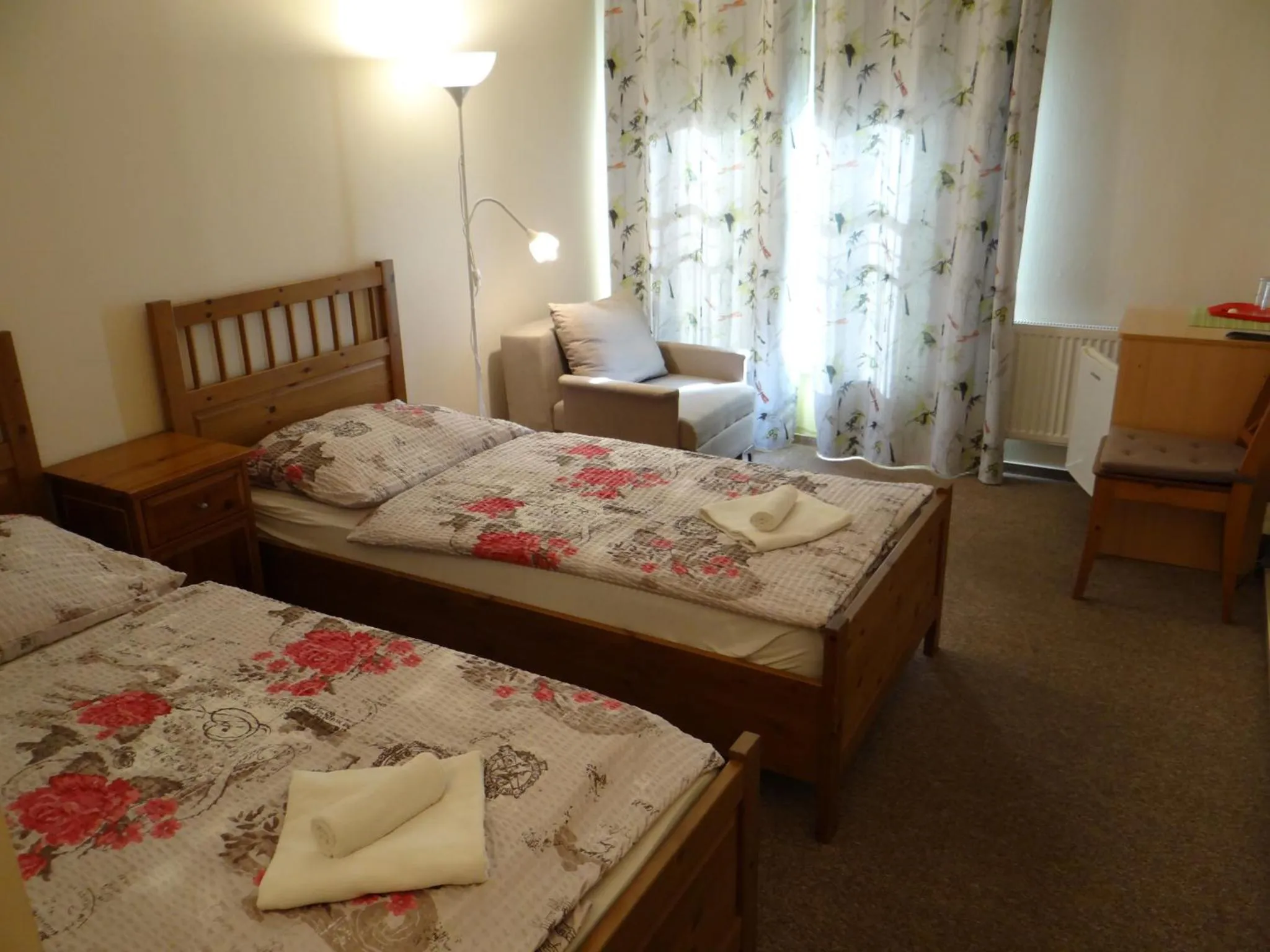 Bed in Pension Europa