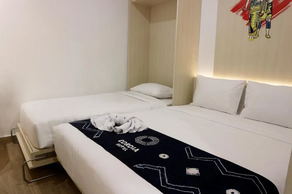 Bed in Cordia Hotel Banjarmasin - Hotel Dalam Bandara