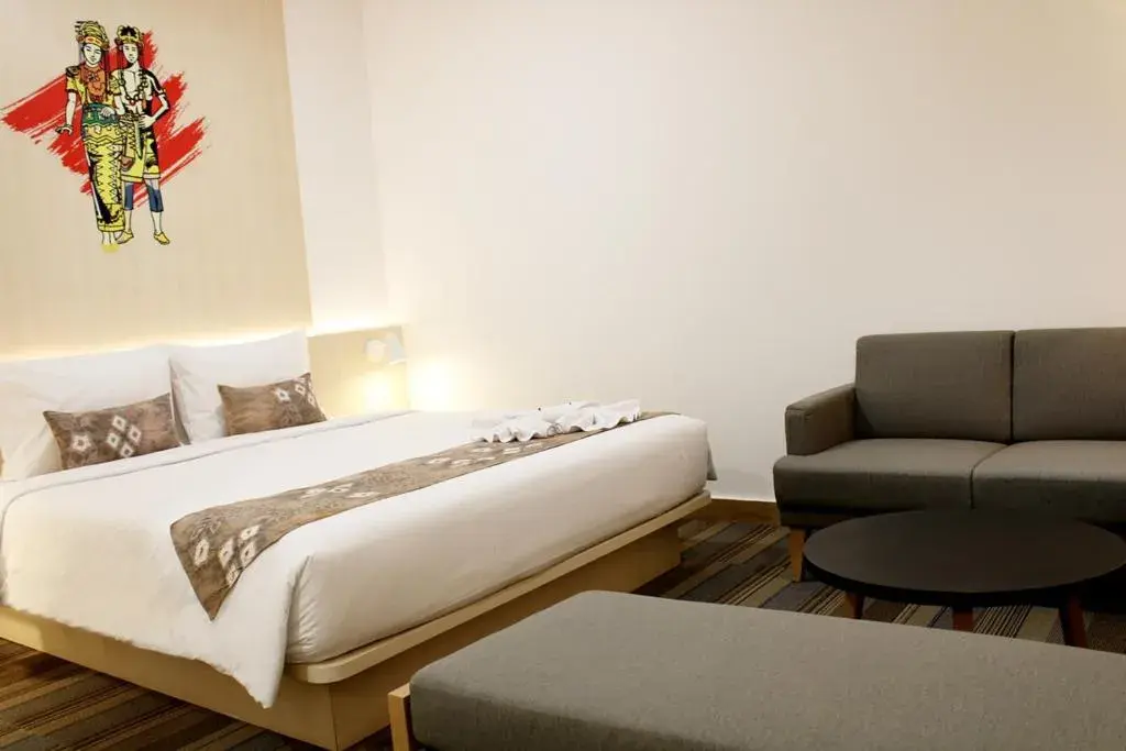 Deluxe Double Room in Cordia Hotel Banjarmasin - Hotel Dalam Bandara Deluxe Double Room in Cordia Hotel Banjarmasin - Hotel Dalam Bandara