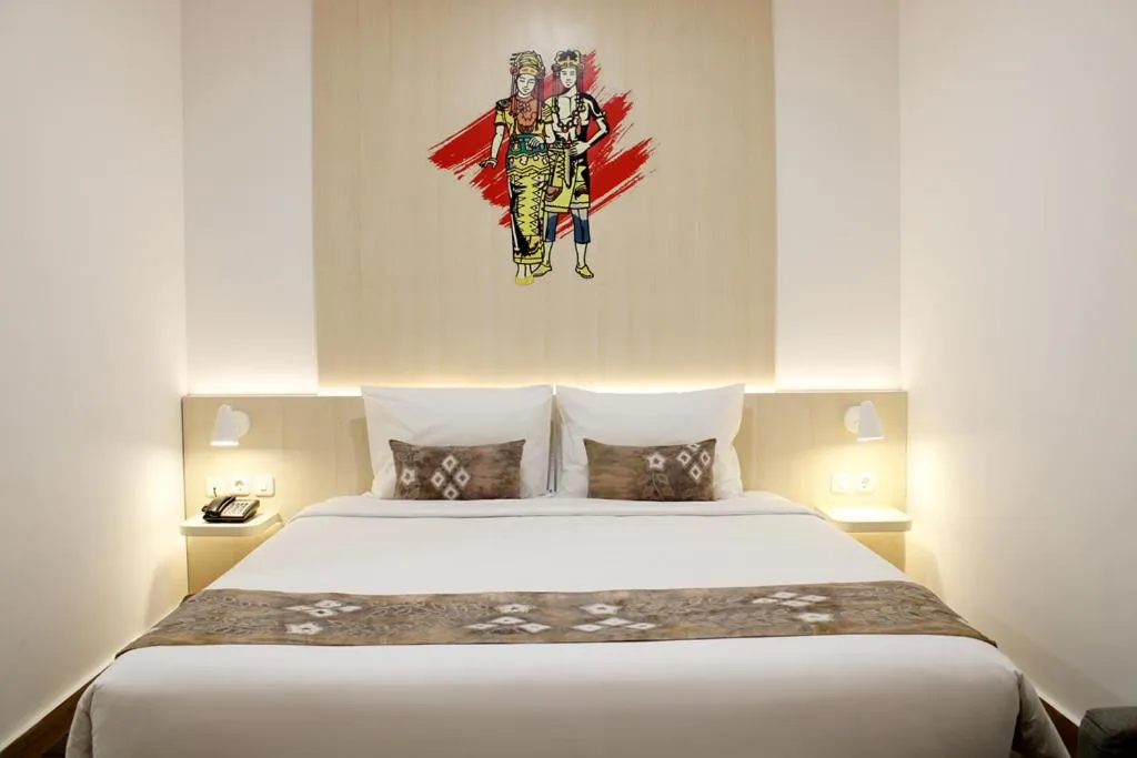 Bed in Cordia Hotel Banjarmasin - Hotel Dalam Bandara