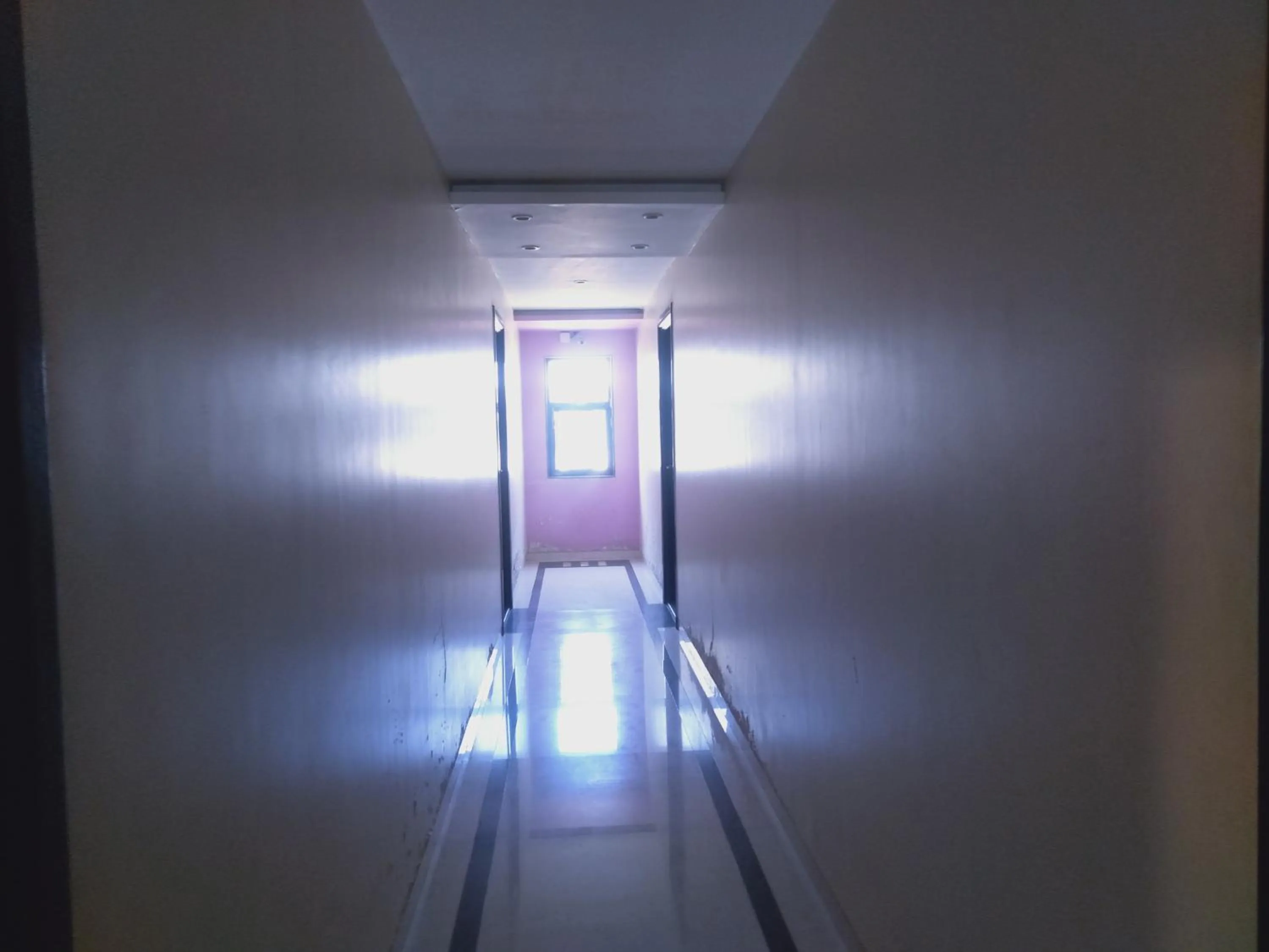 Inner courtyard view in Sai Heera Residency Shirdi