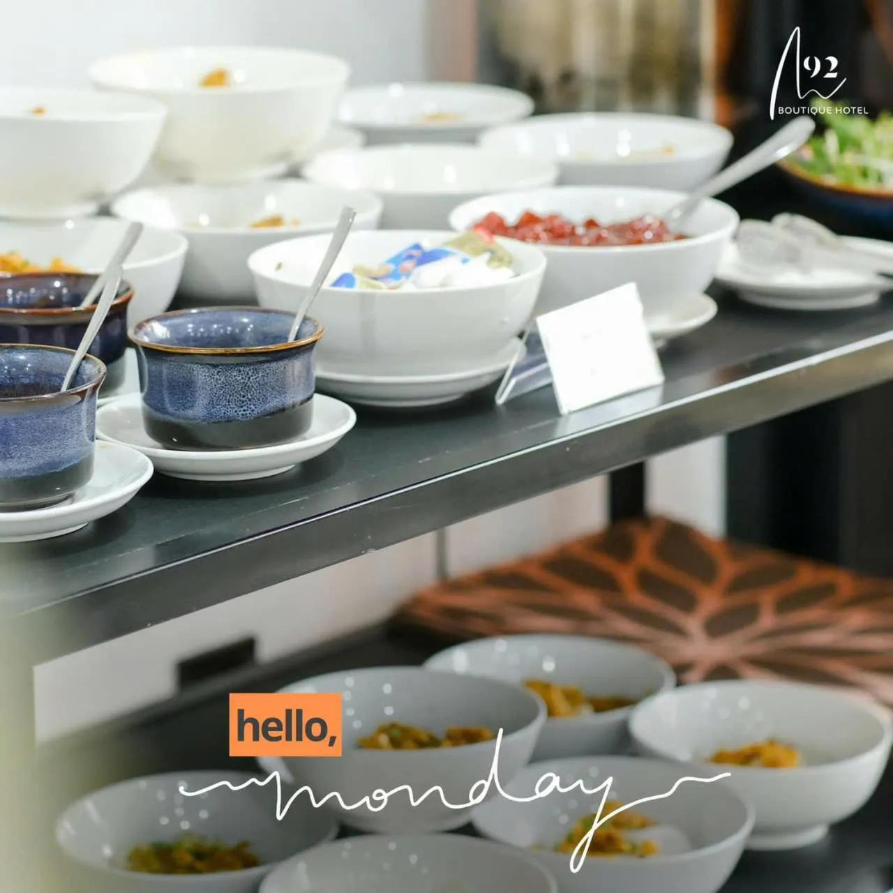 Breakfast in M92 Boutique Da Nang Beach Hotel