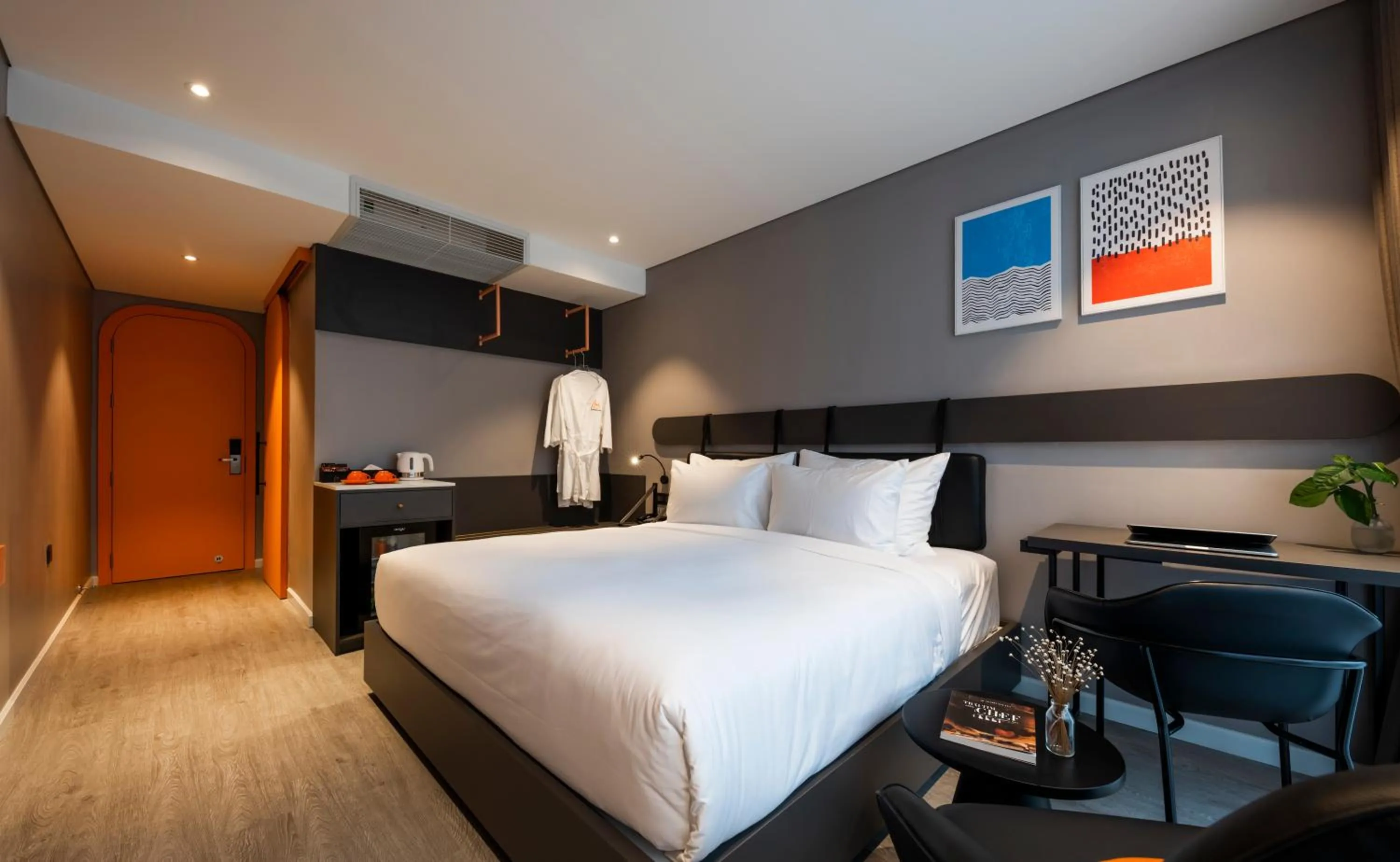 Bedroom, Bed in M92 Boutique Da Nang Beach Hotel