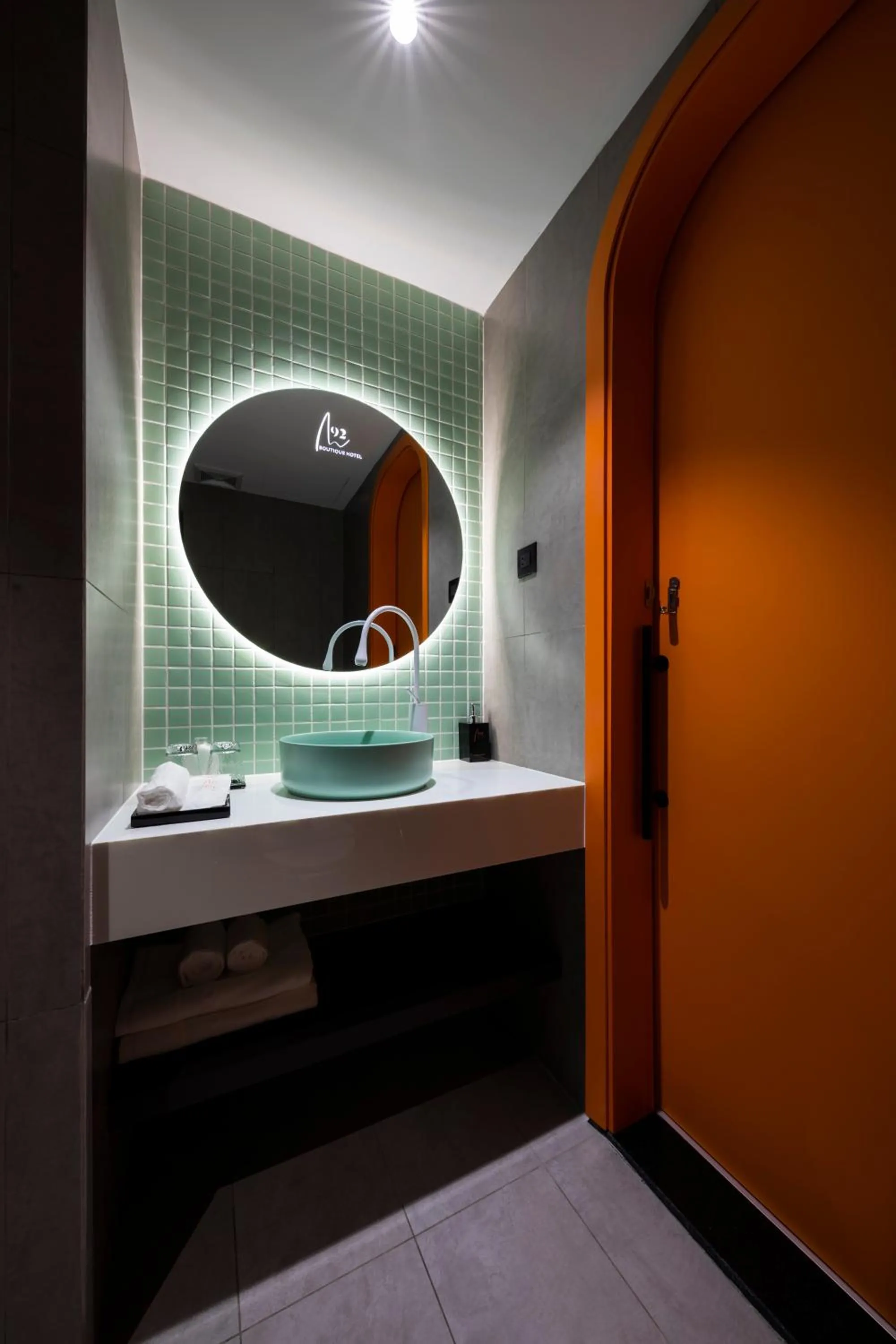 Bathroom, Bed in M92 Boutique Da Nang Beach Hotel