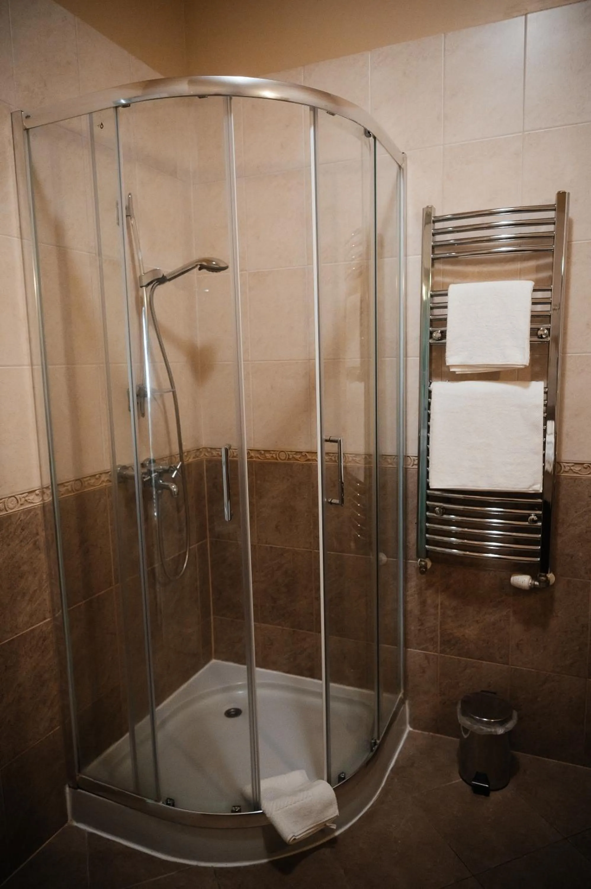 Shower in Alisa Hotel