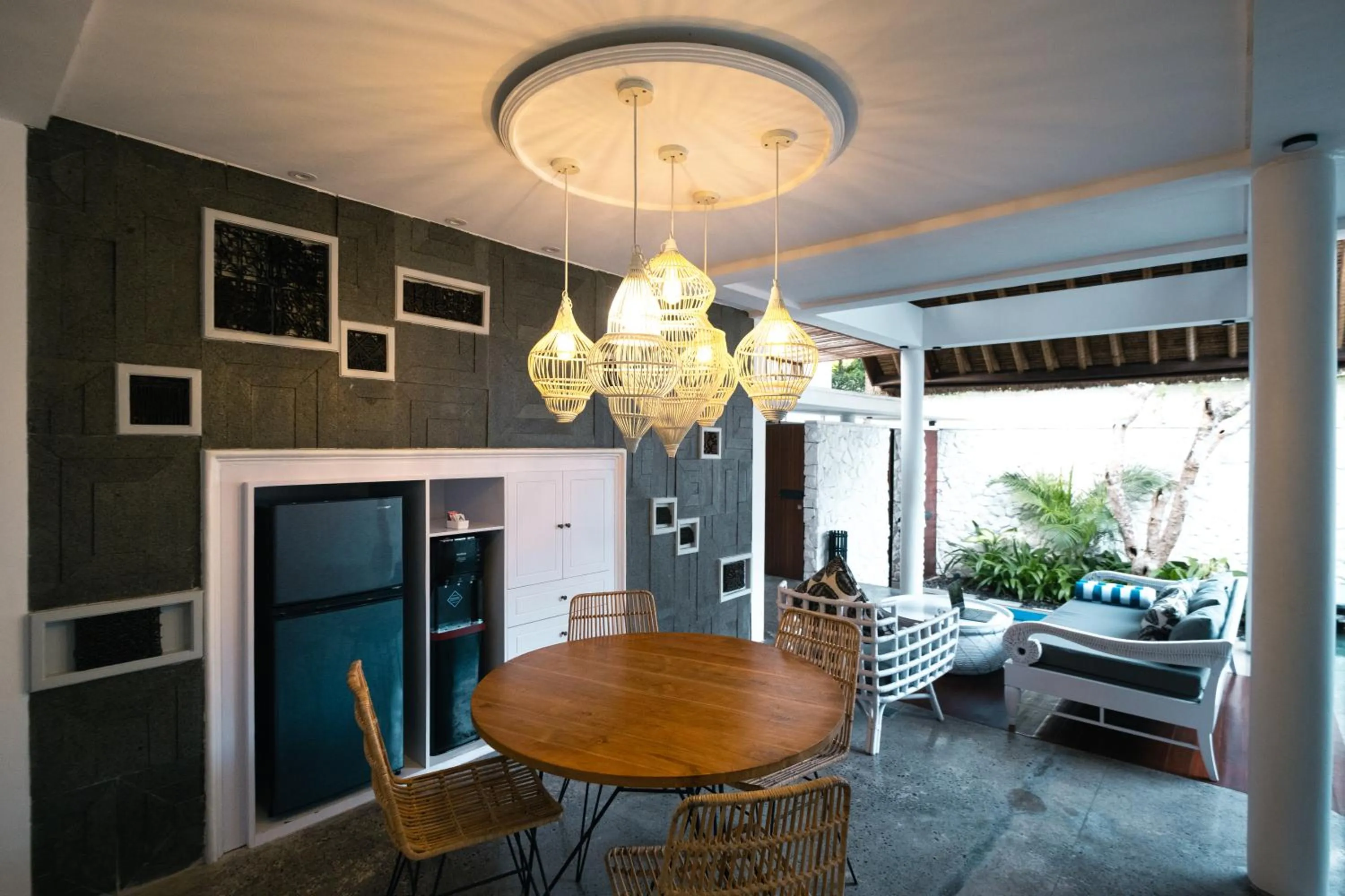 Living room in Calm Villa