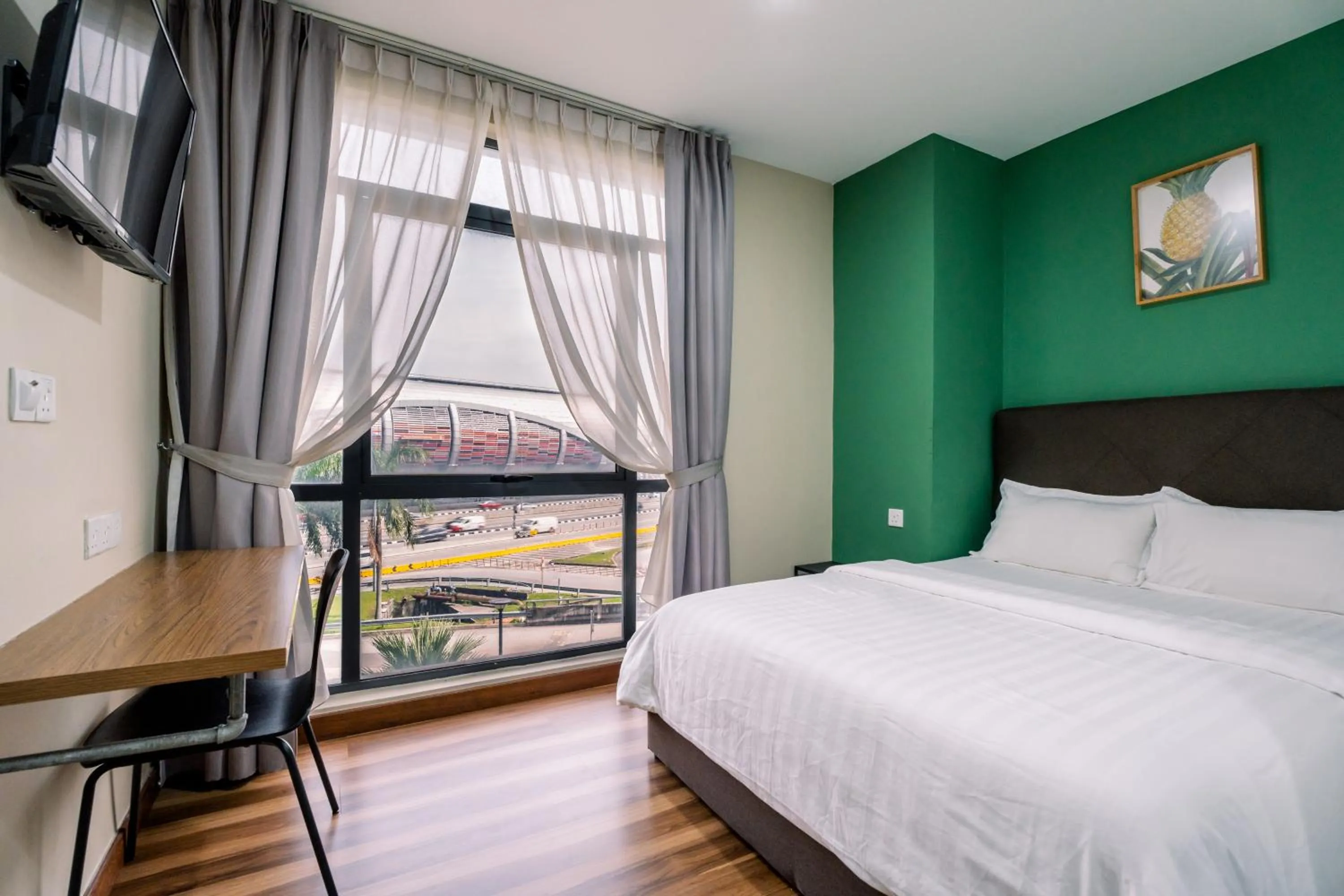 Bed in 3C HOTEL Setia Walk Puchong