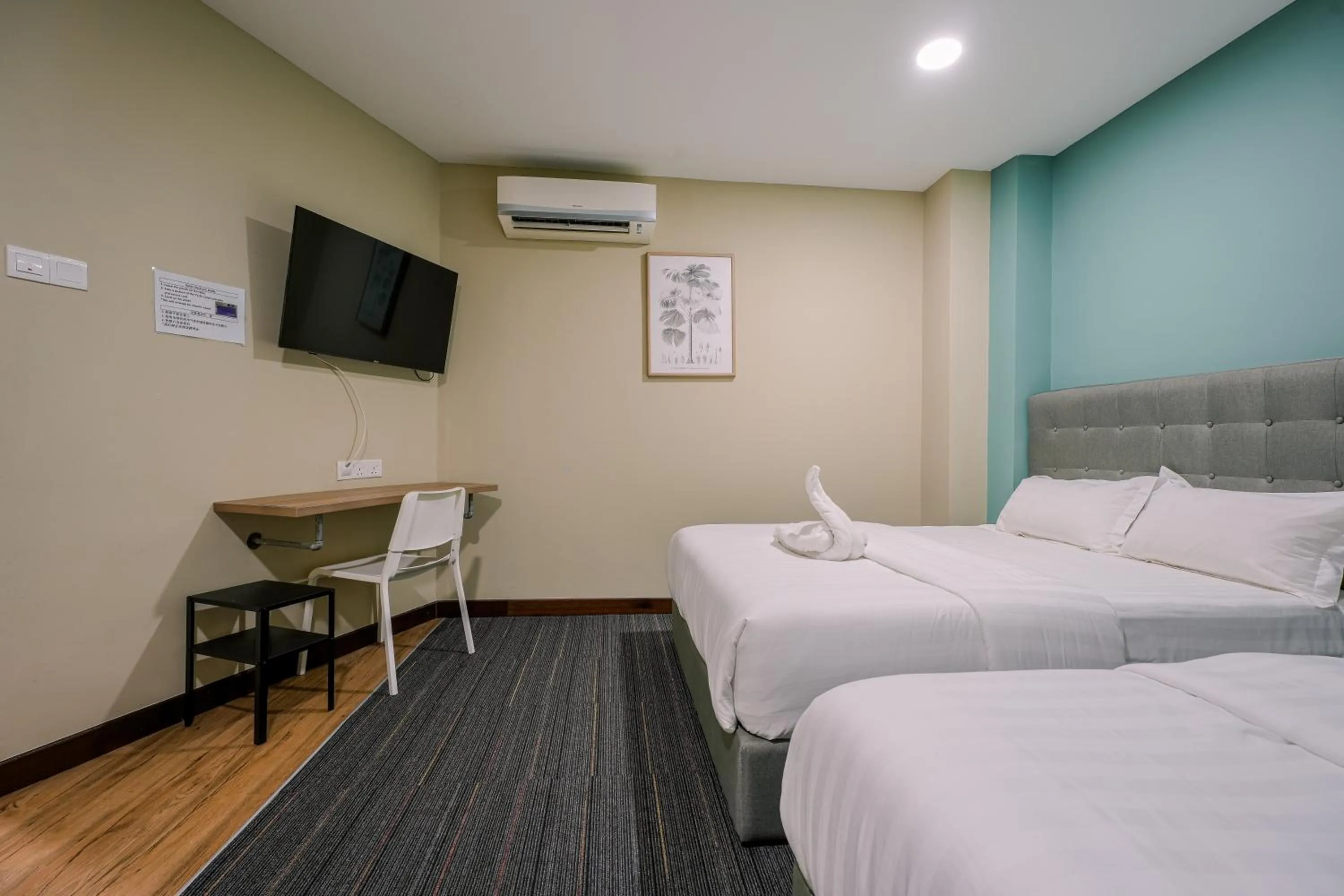 Bed in 3C HOTEL Setia Walk Puchong
