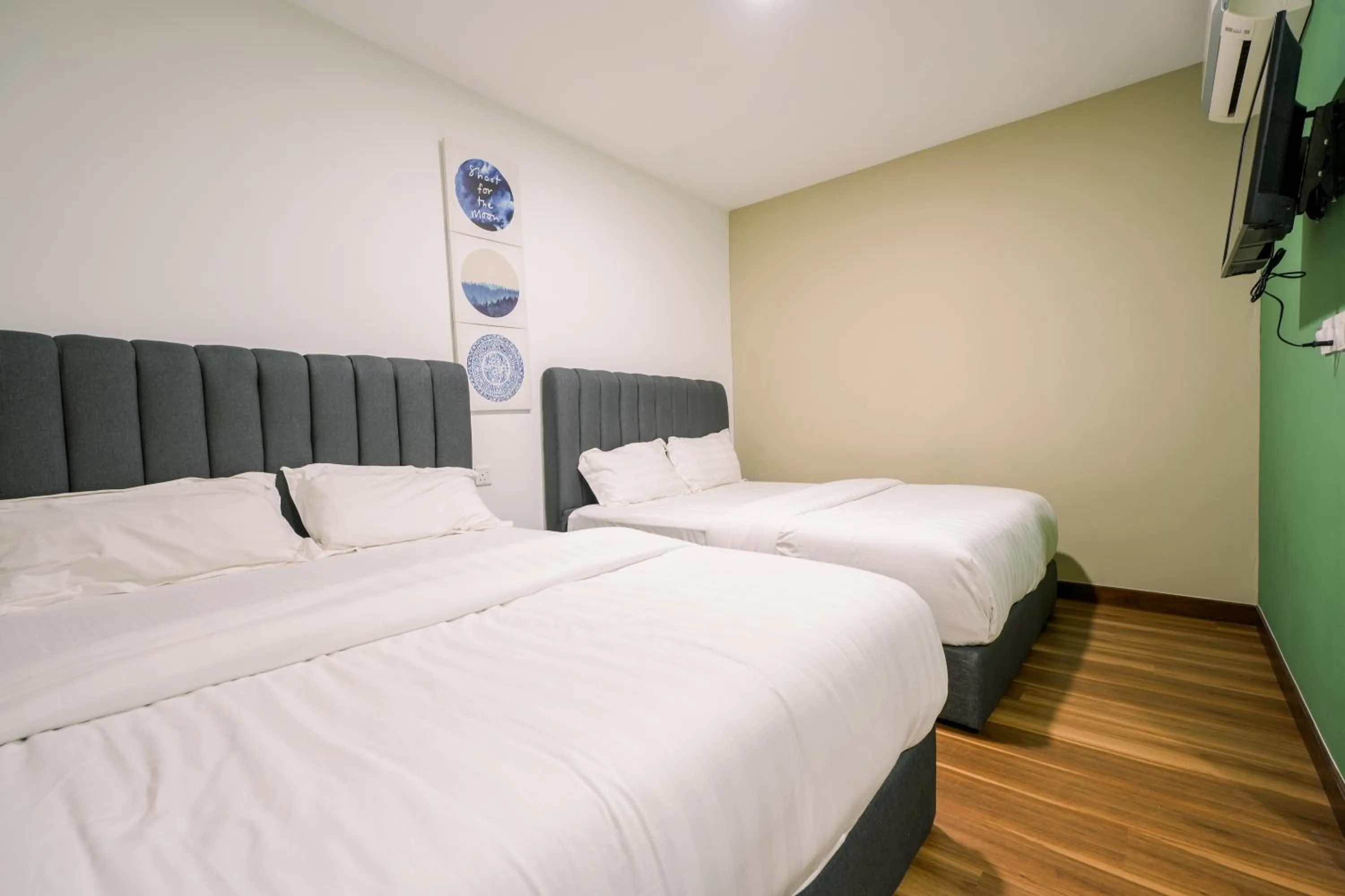 Bed in 3C HOTEL Setia Walk Puchong