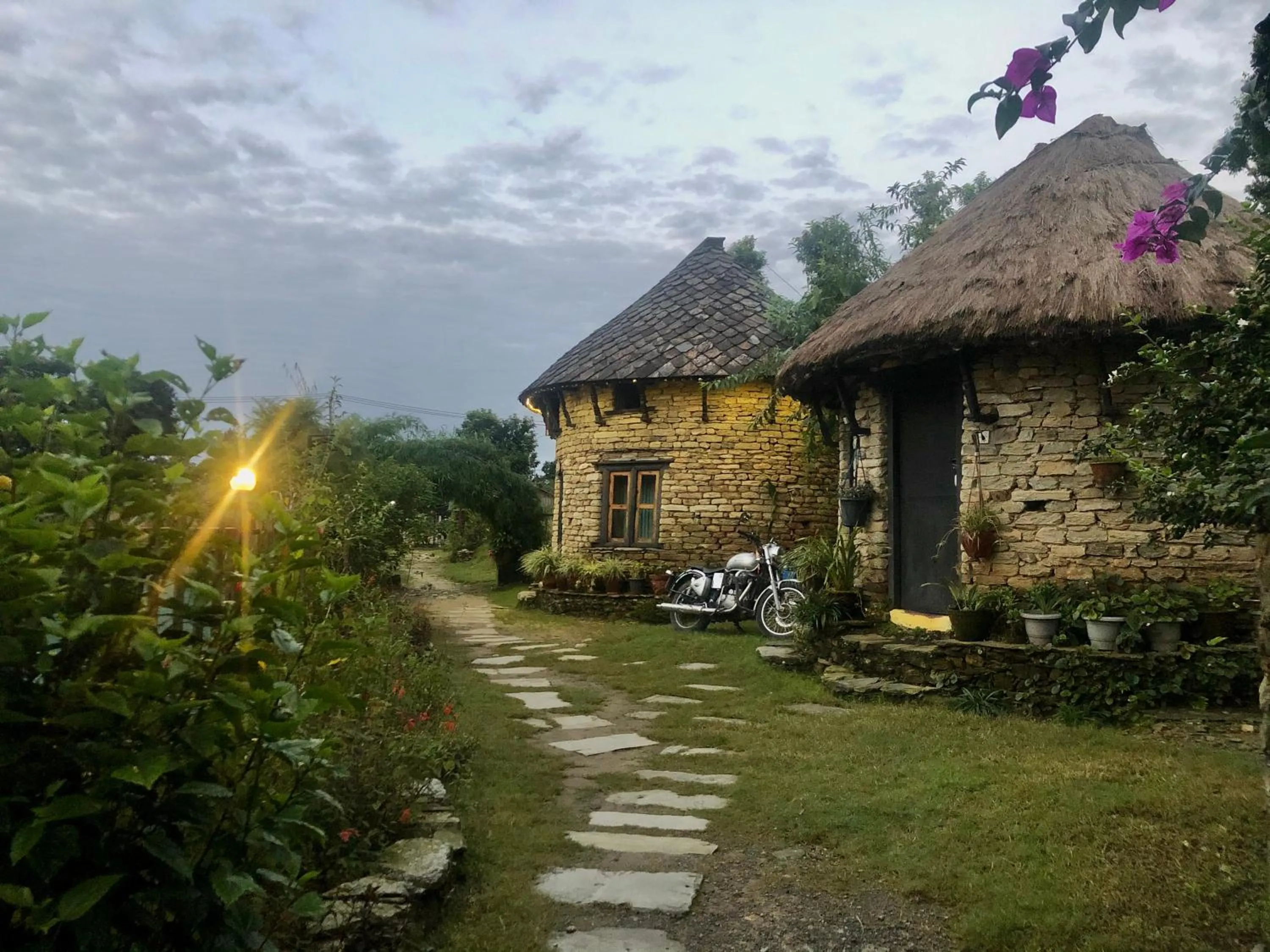 Property building in Bhanjyang Village Lodge