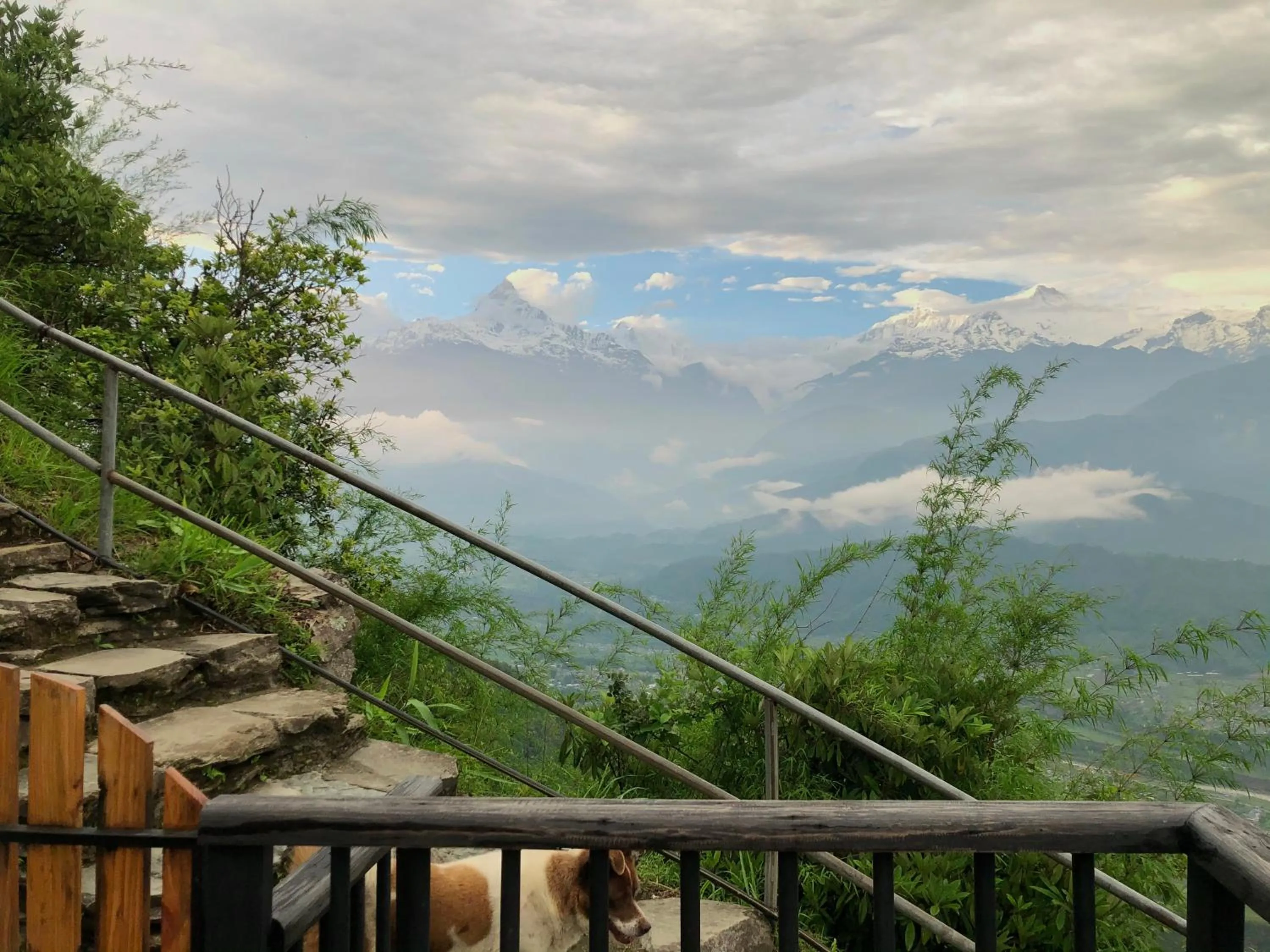 Day in Bhanjyang Village Lodge